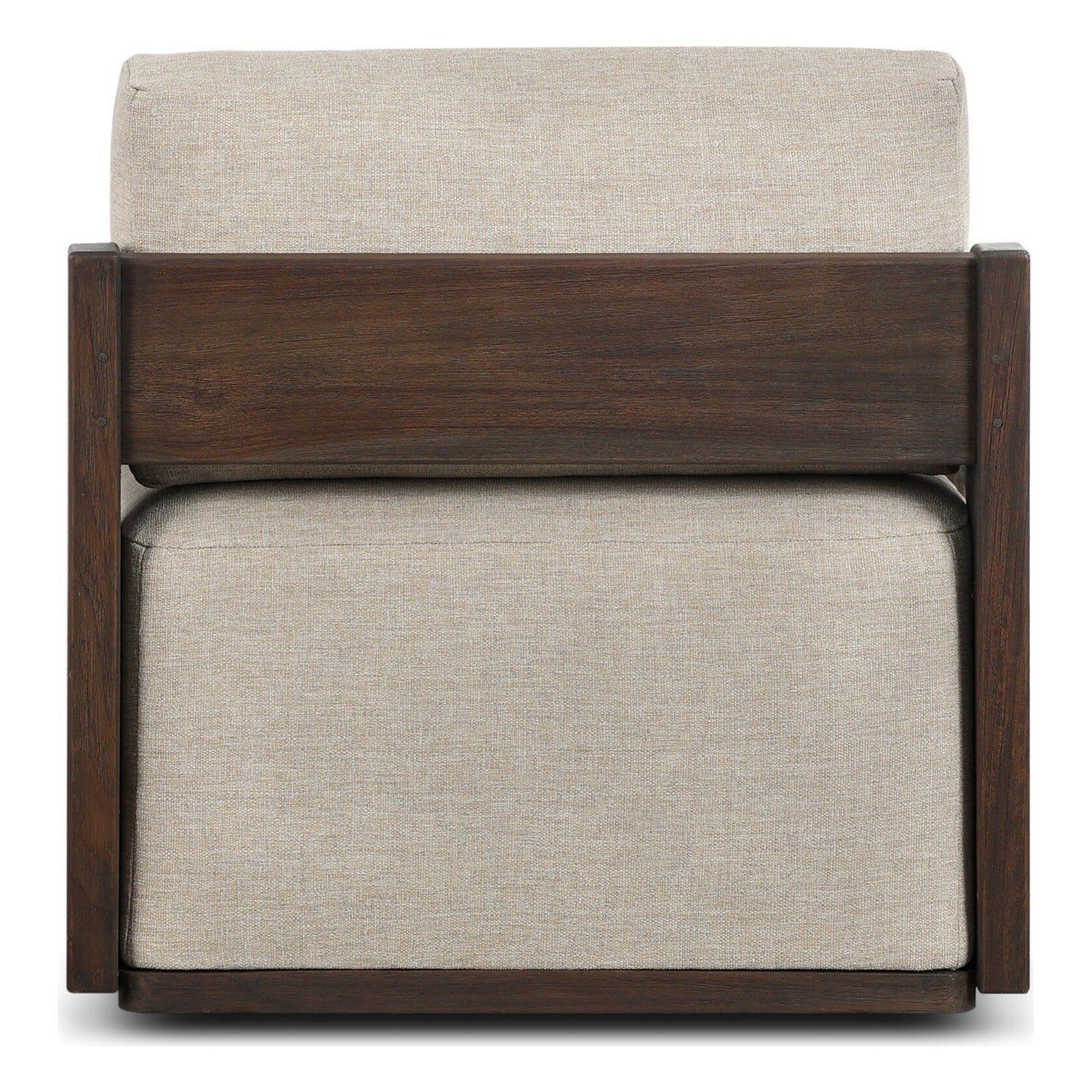 Four Hands Arwen Alessi Buff Outdoor Swivel Chair