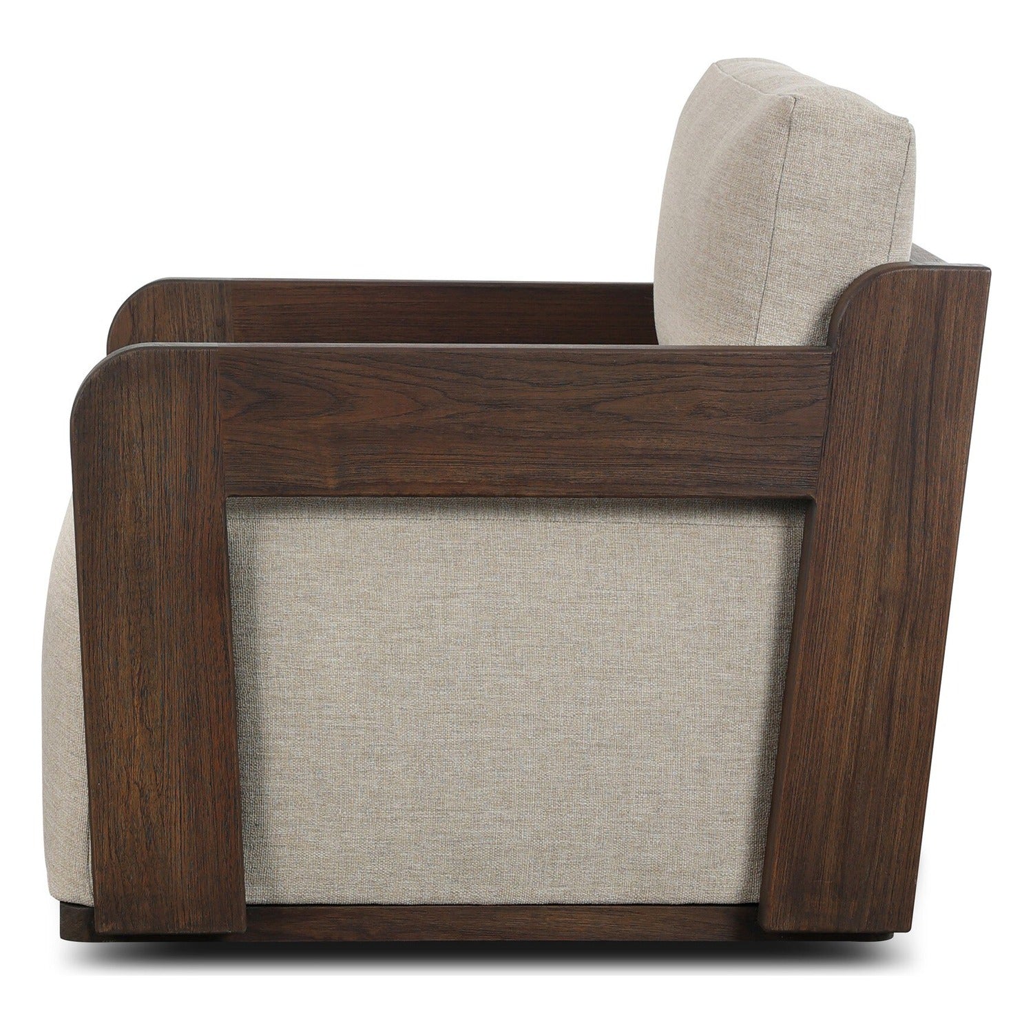 Four Hands Arwen Alessi Buff Outdoor Swivel Chair