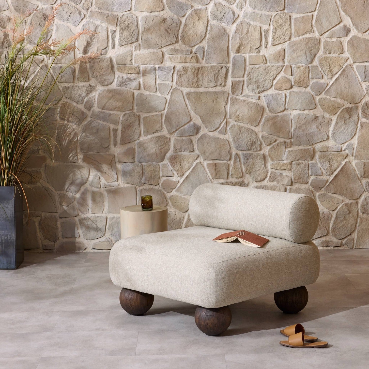 Four Hands Leilani Alessi Buff Outdoor Chair