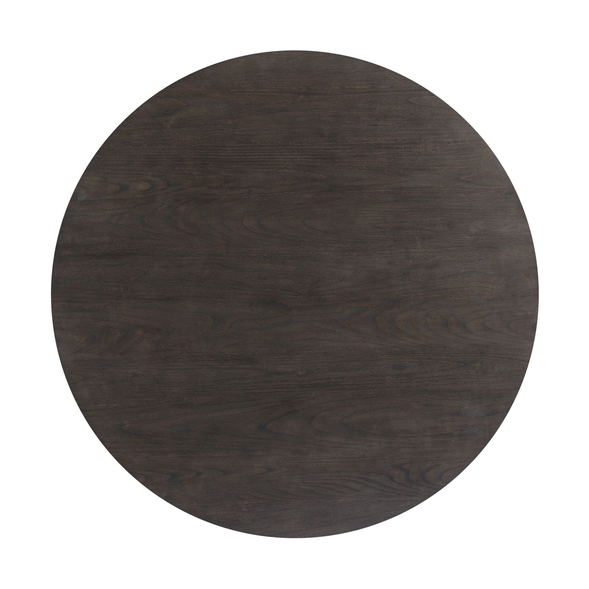 Four Hands Fleur Smoked Black Sungkai Coffee Table — top-down view