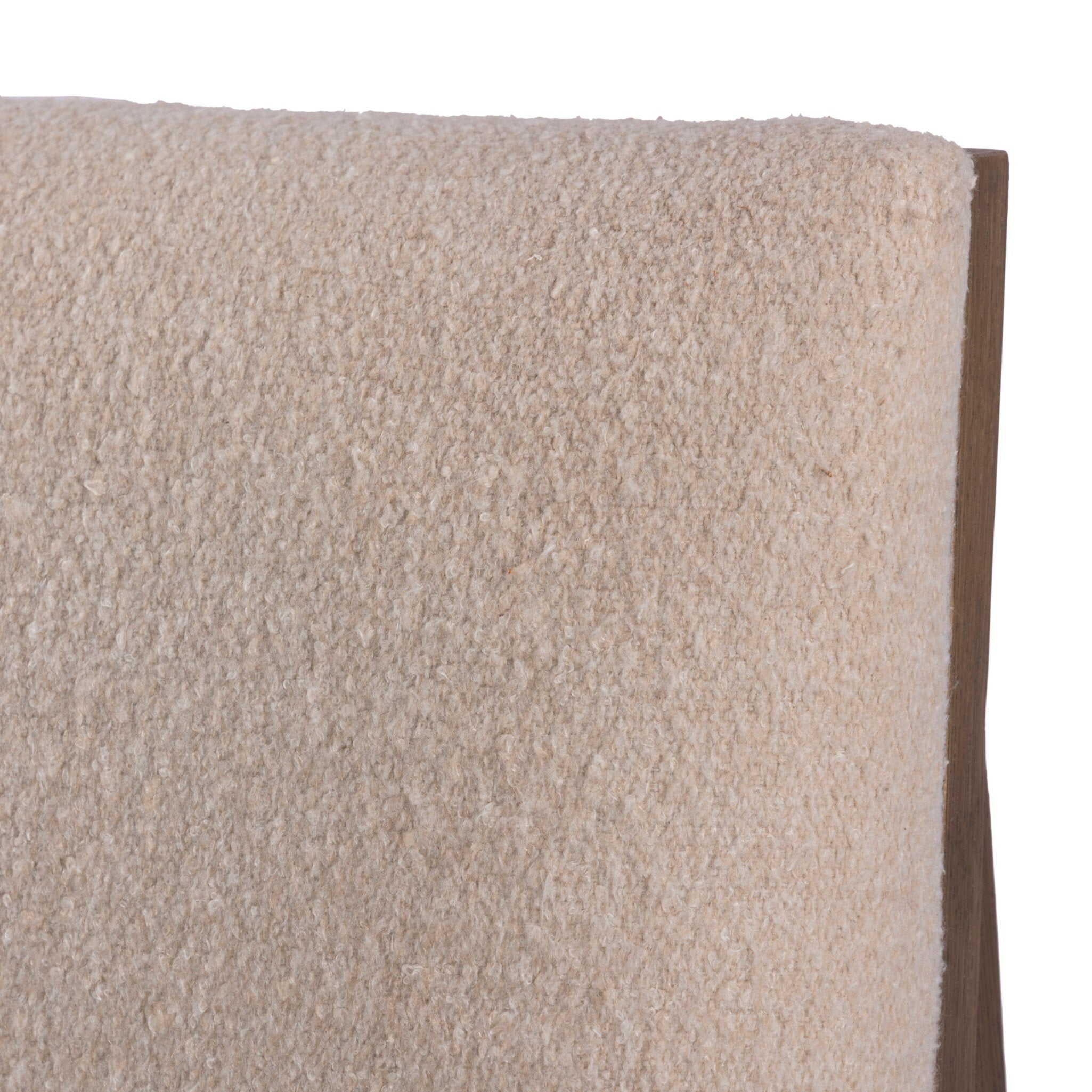 Four Hands Gables Crete Sand Counter Stool — close-up of the surface