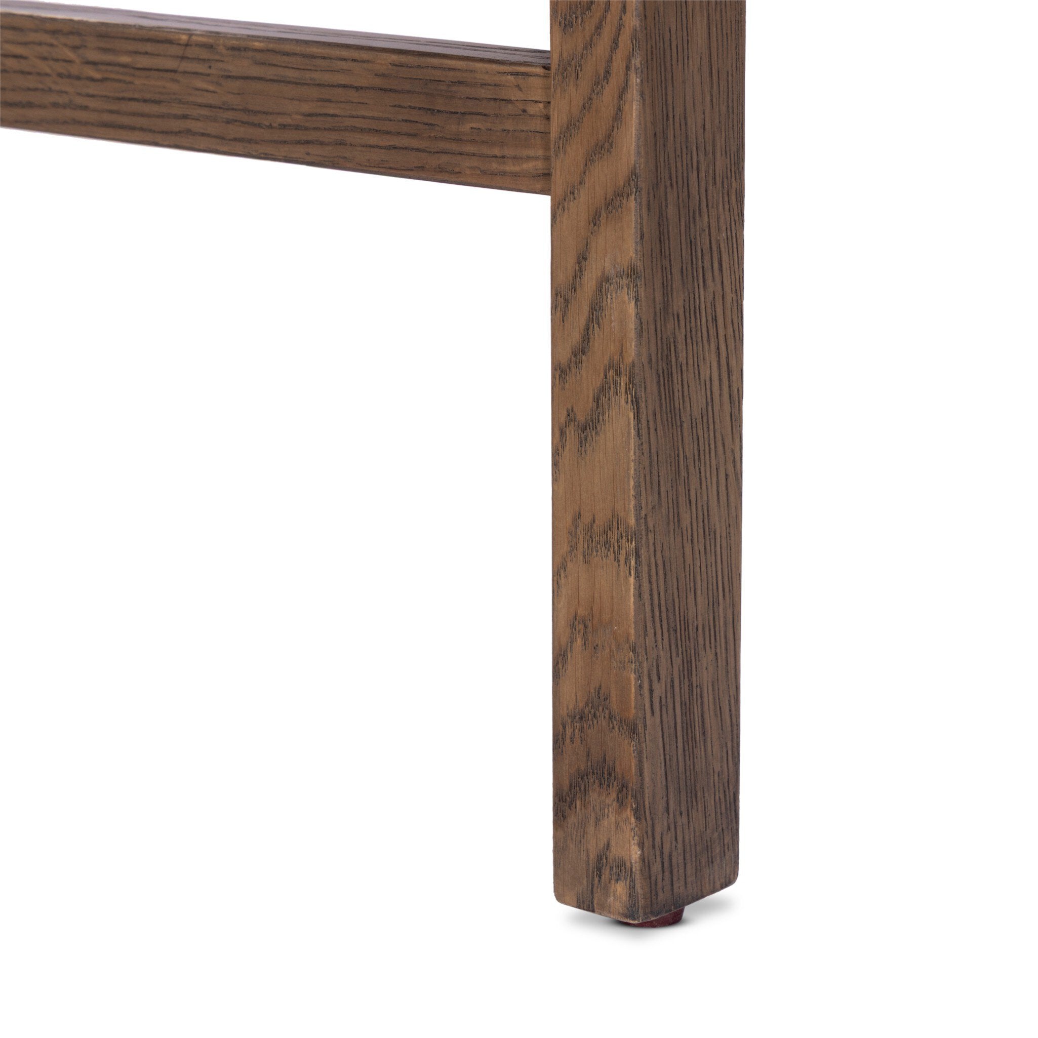 Four Hands Gables Crete Sand Counter Stool — edge and joinery detail
