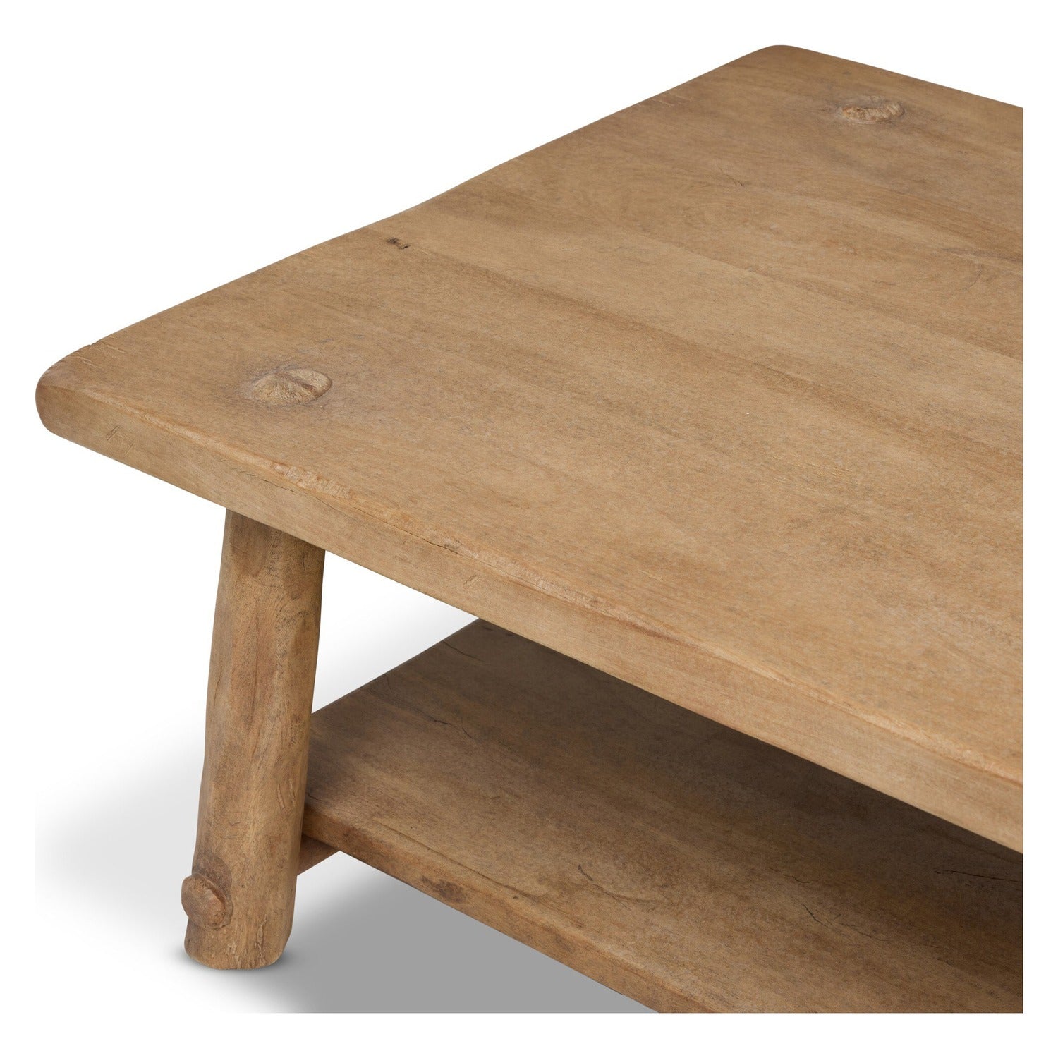 Four Hands Hasia Light Mixed Reclaimed Coffee Table