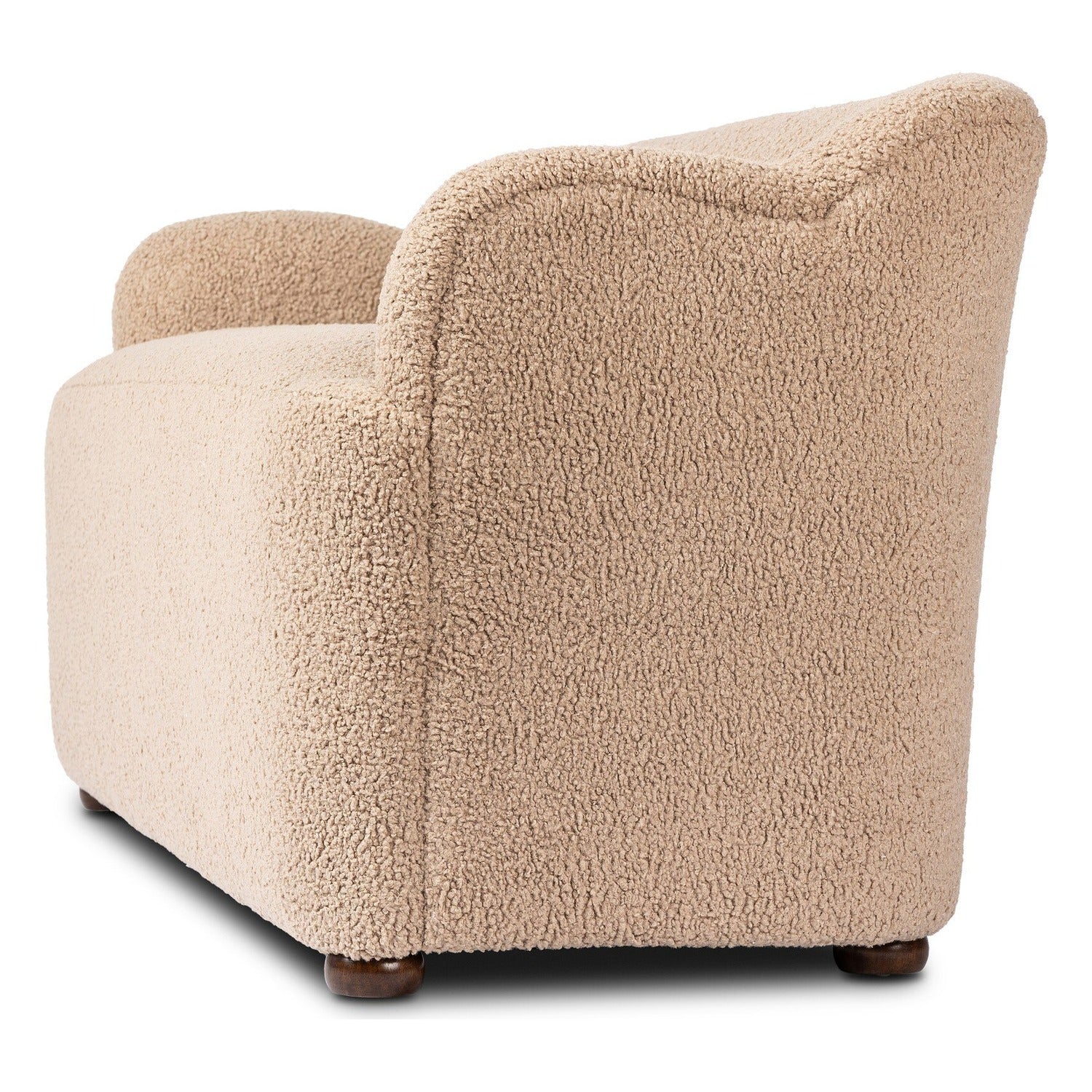 Four Hands Kadon Sheepskin Camel Accent Bench
