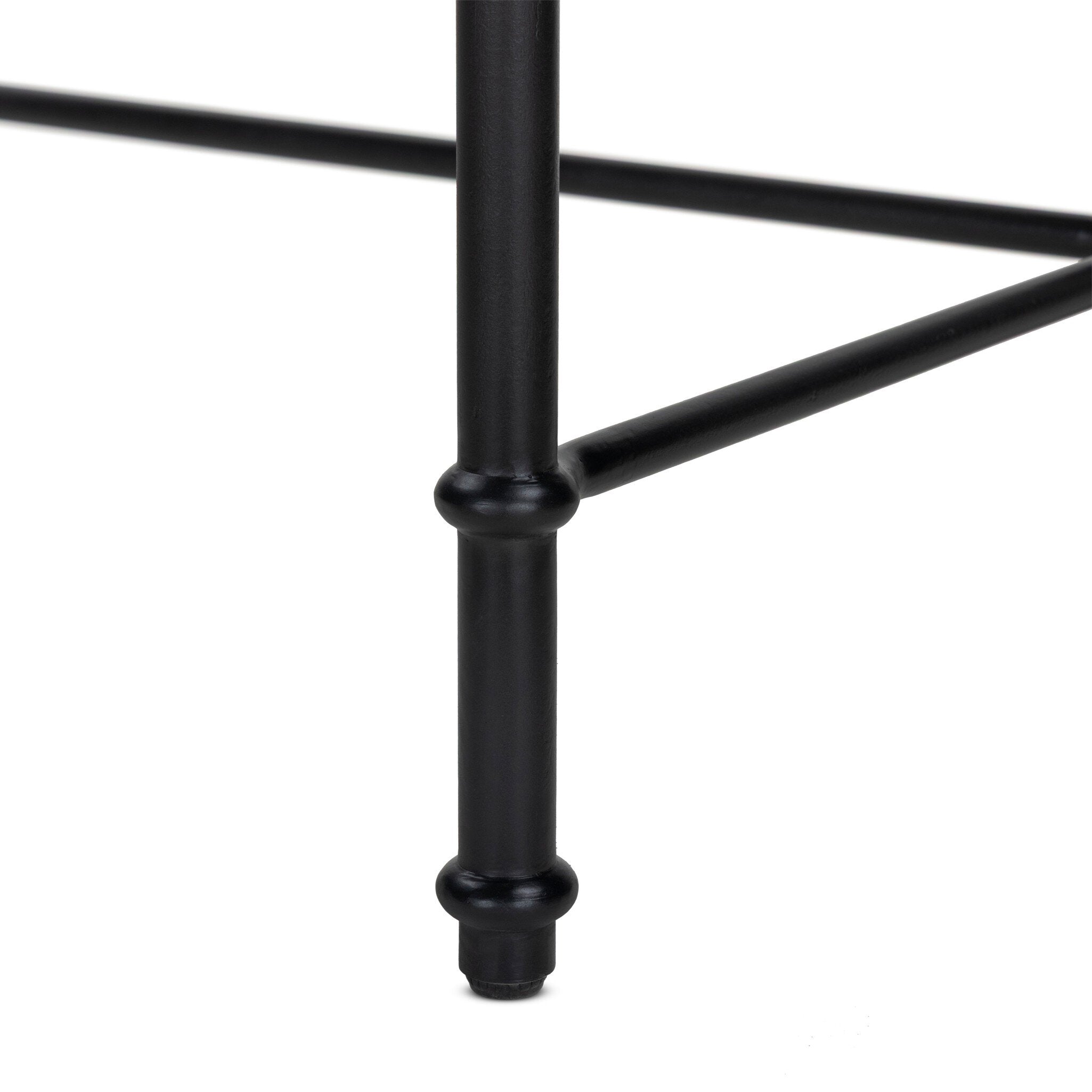 Four Hands Cassia Textured Dark Bronze Washstand — construction detail