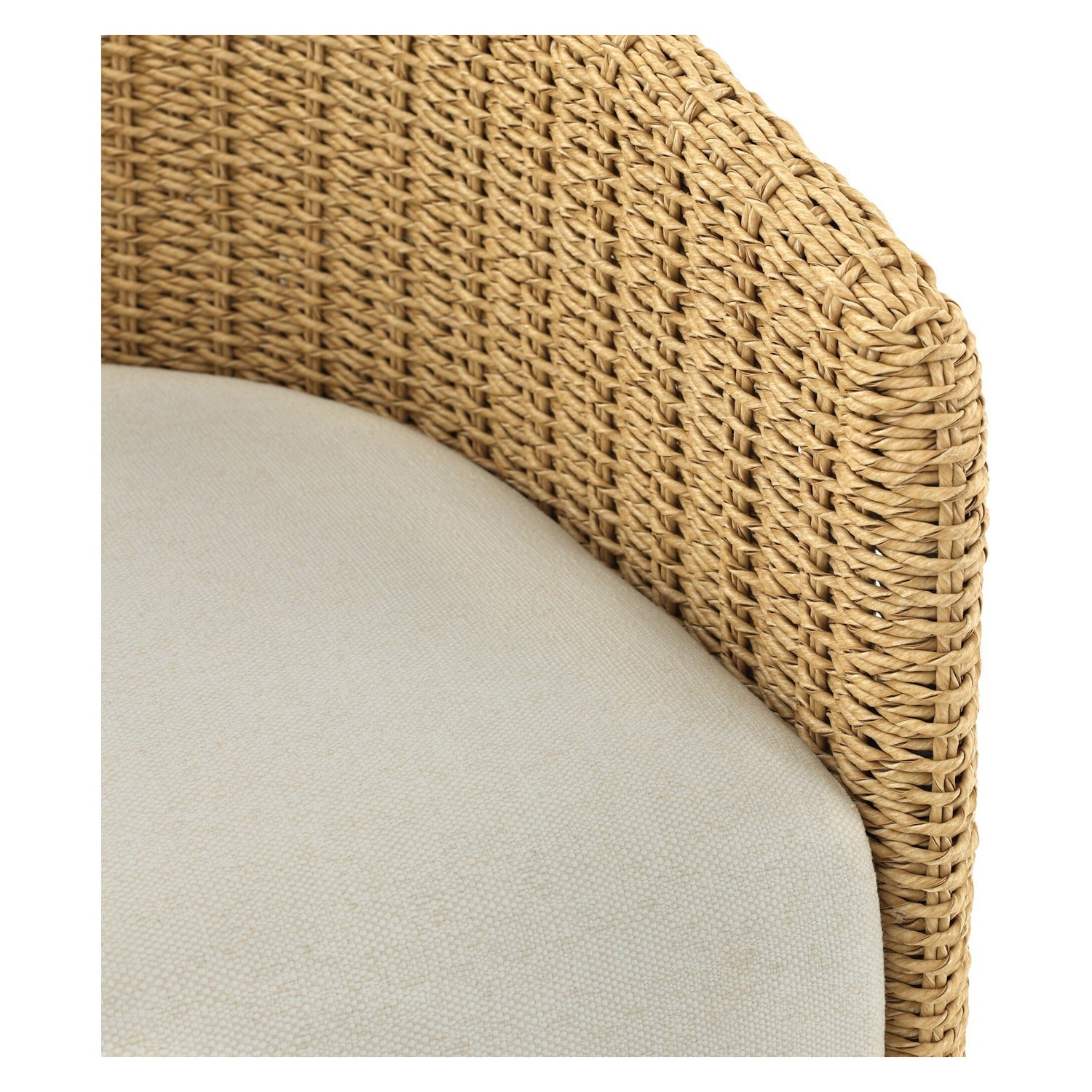 Four Hands Maven Alessi Linen Outdoor Dining Chair