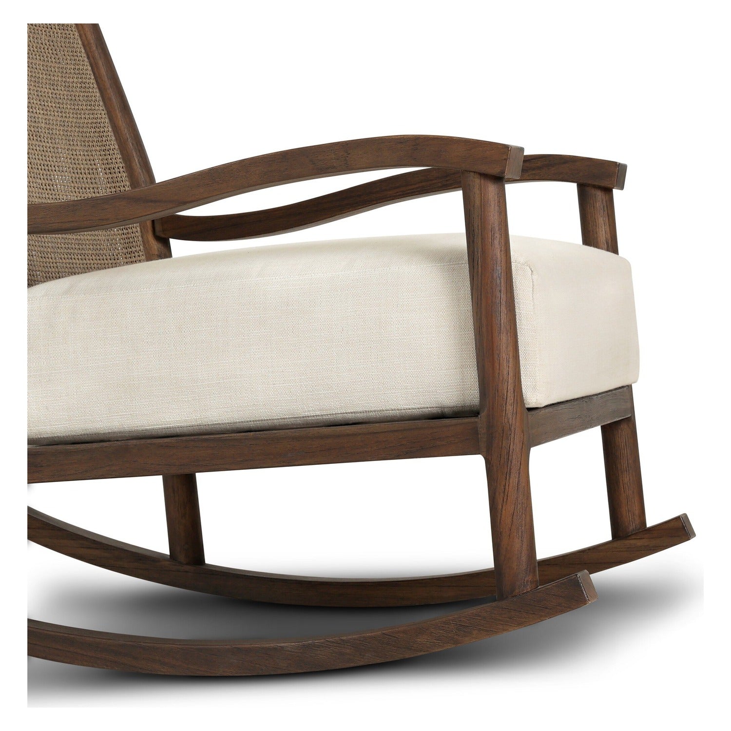Four Hands Herston Vergo Cream Outdoor Rocking Chair