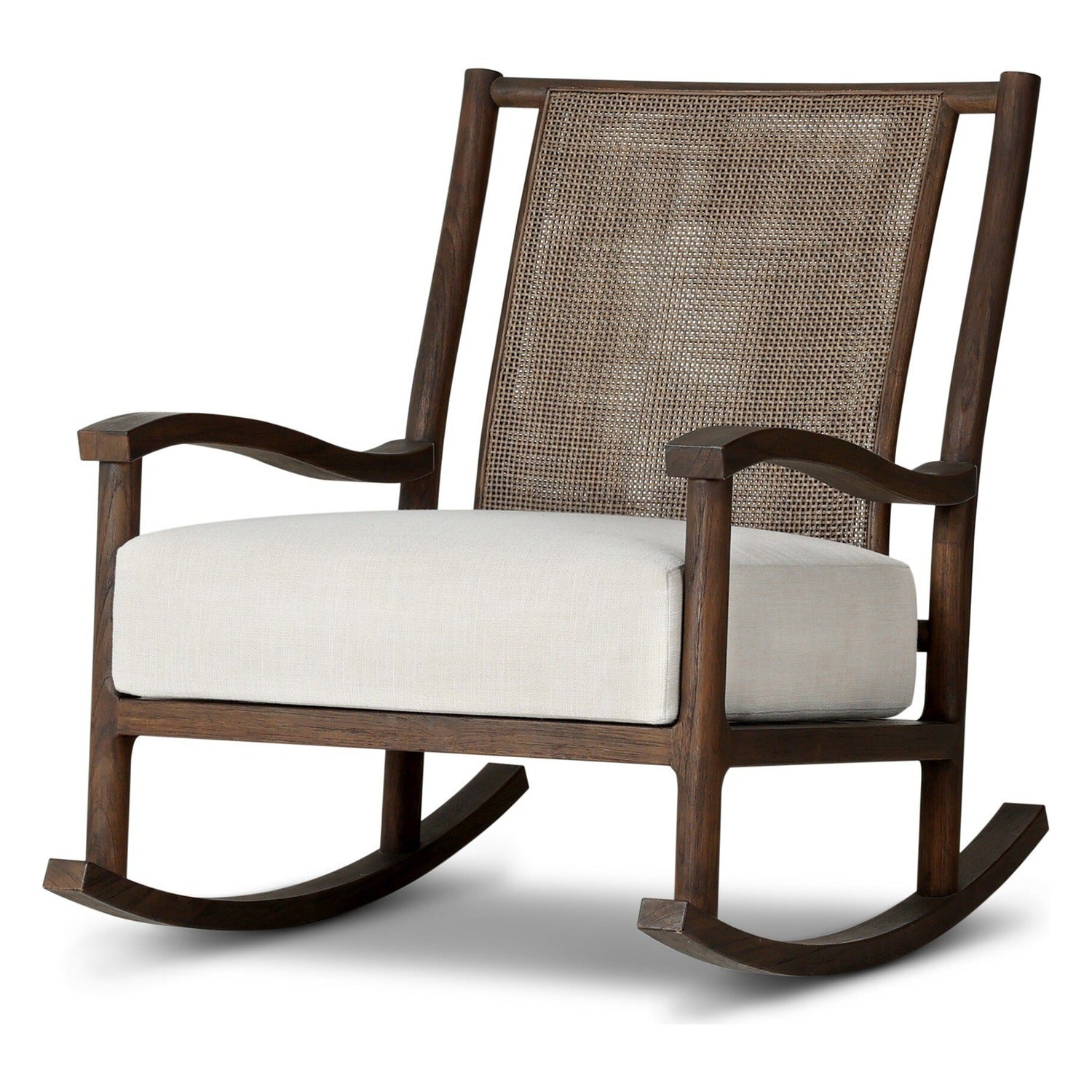 Four Hands Herston Vergo Cream Outdoor Rocking Chair