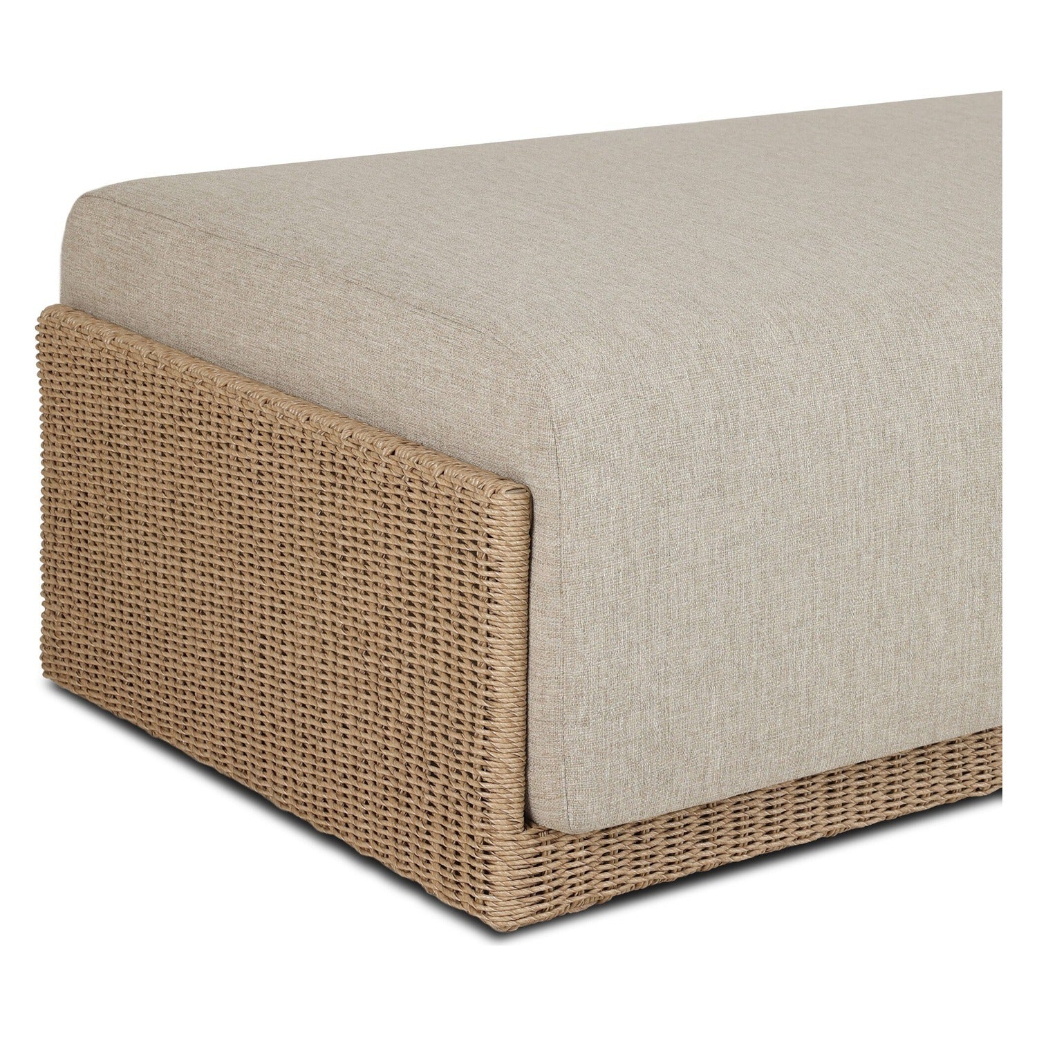 Four Hands Manning Alessi Buff Outdoor Ottoman