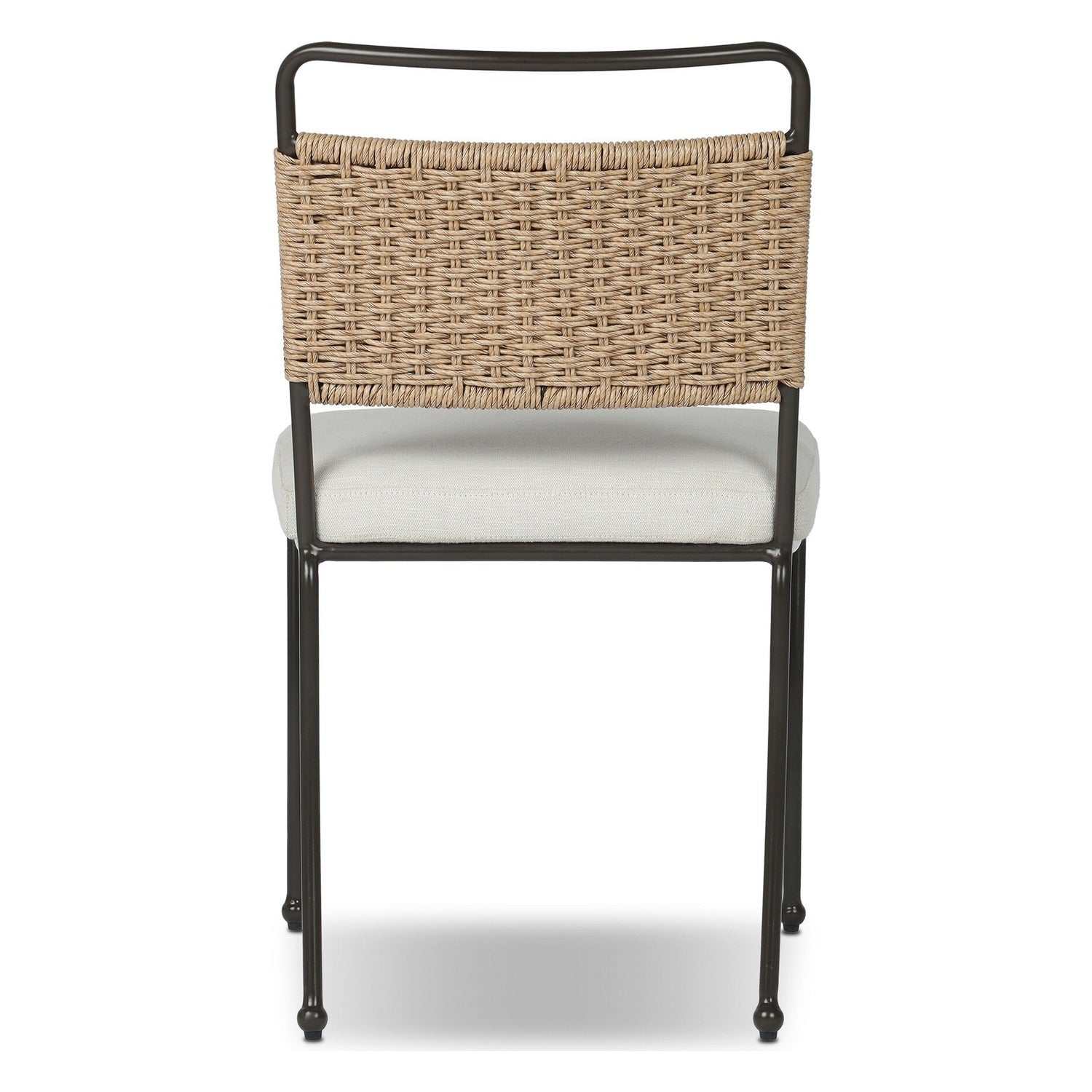 Four Hands Idalia Vergo Cream Outdoor Dining Chair Set of 2