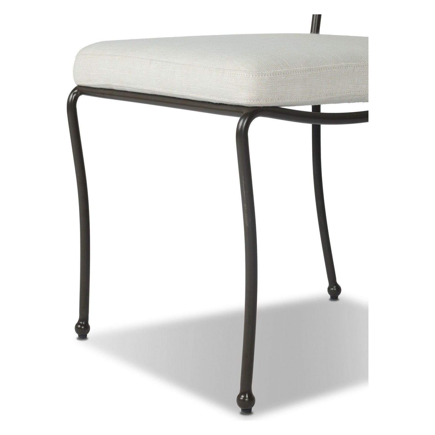 Four Hands Idalia Vergo Cream Outdoor Dining Chair Set of 2