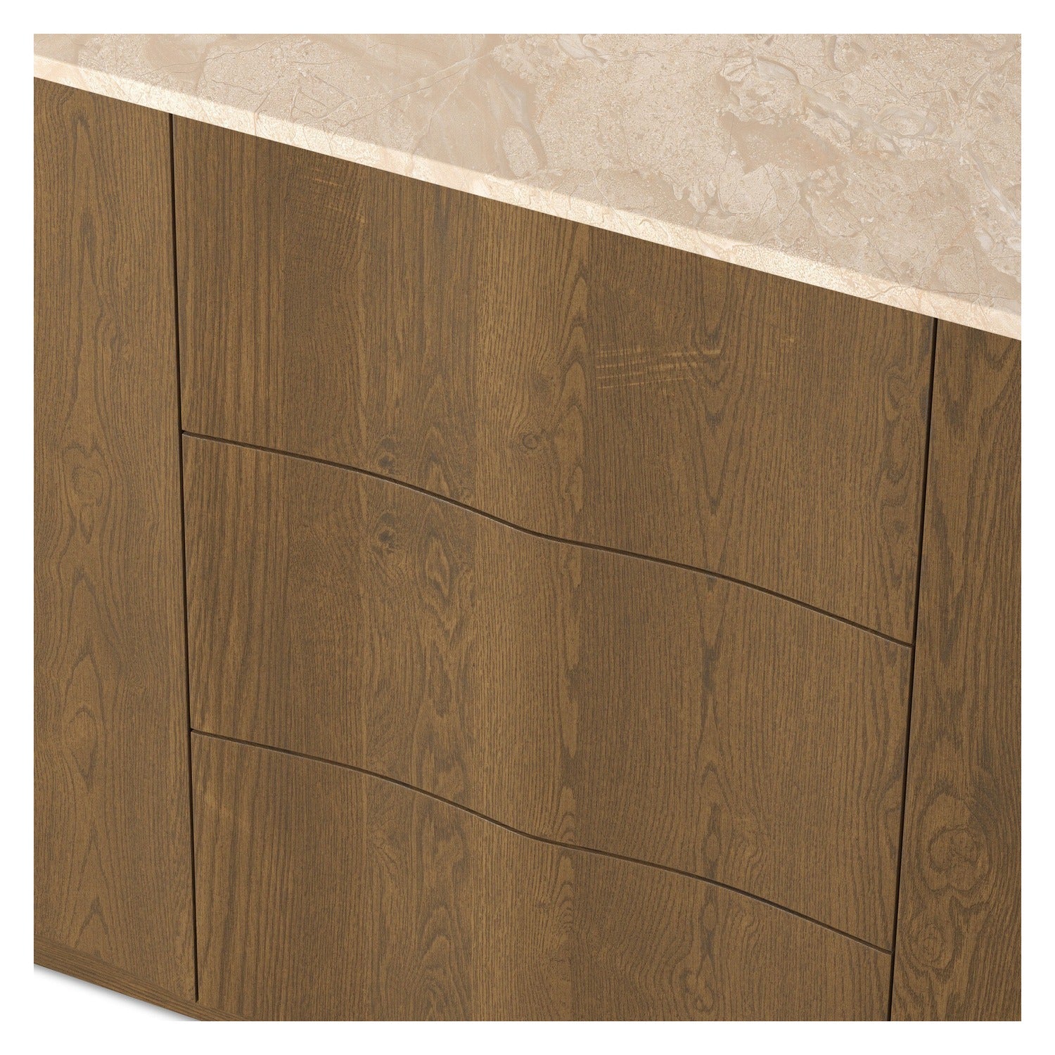 Four Hands Brookhurst Satin Drifted Oak Double Vanity