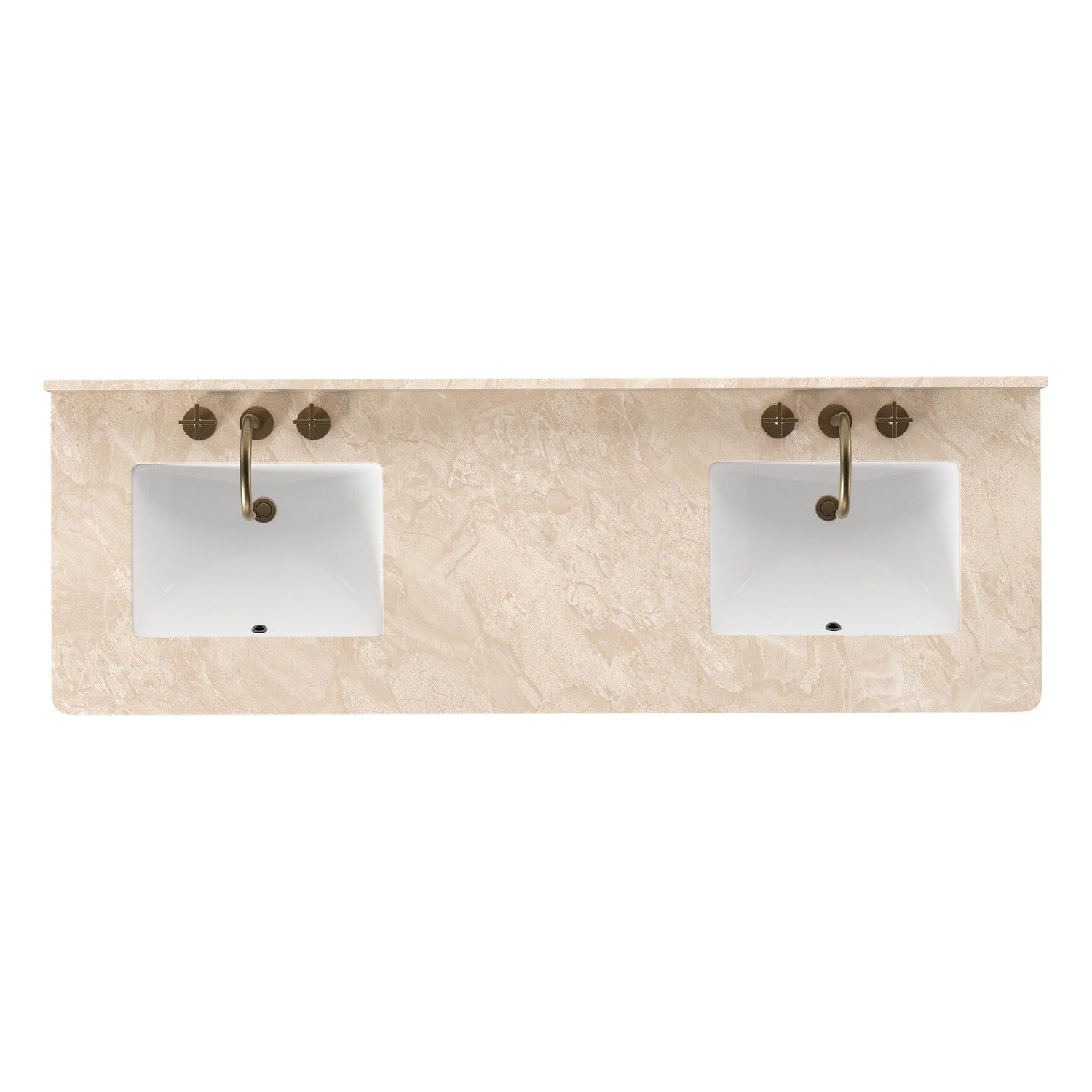 Four Hands Brookhurst Satin Drifted Oak Double Vanity