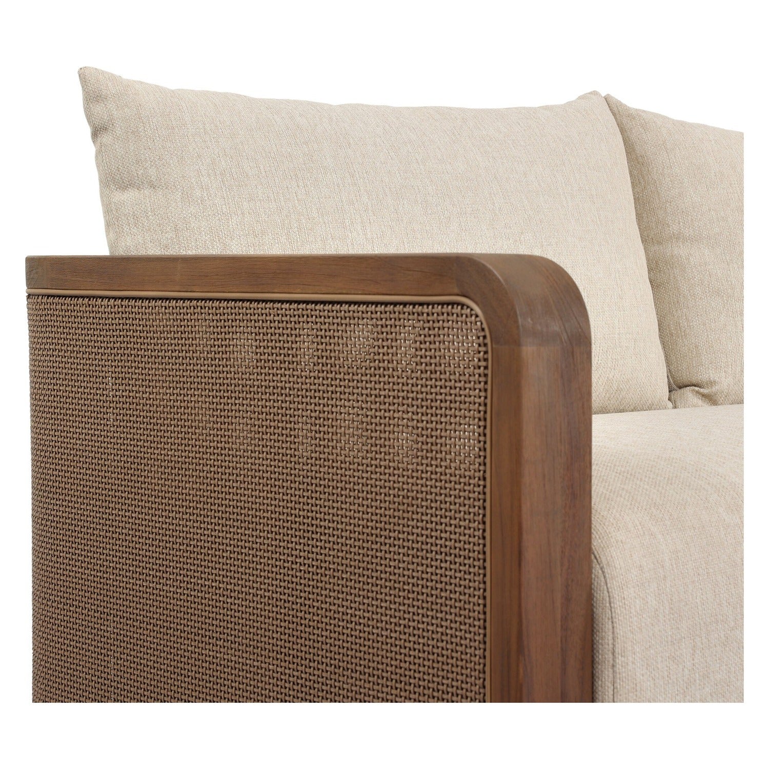 Four Hands Reiner Ellor Beige 96in Outdoor Sofa