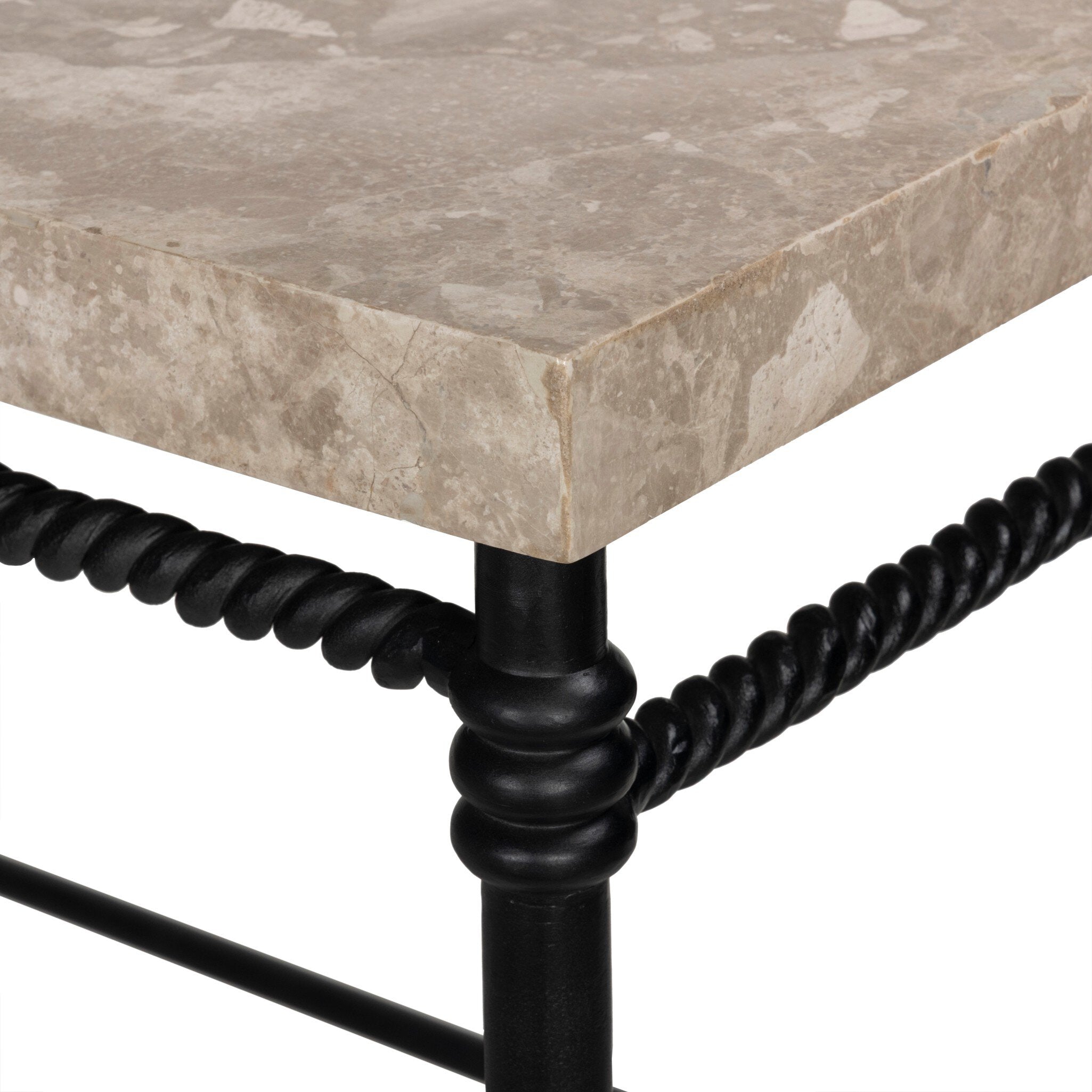Four Hands Cassia Textured Dark Bronze Desk — Iron