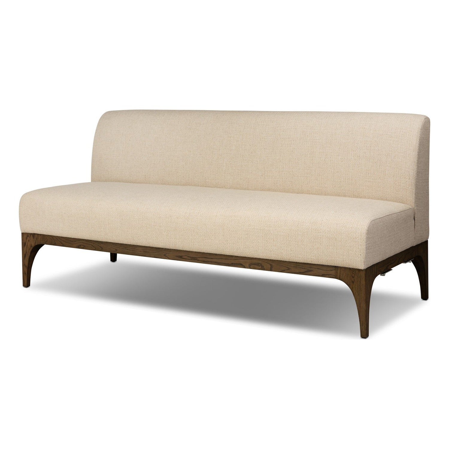 Four Hands Ellington Irving Flax 72in Banquette Dining Bench