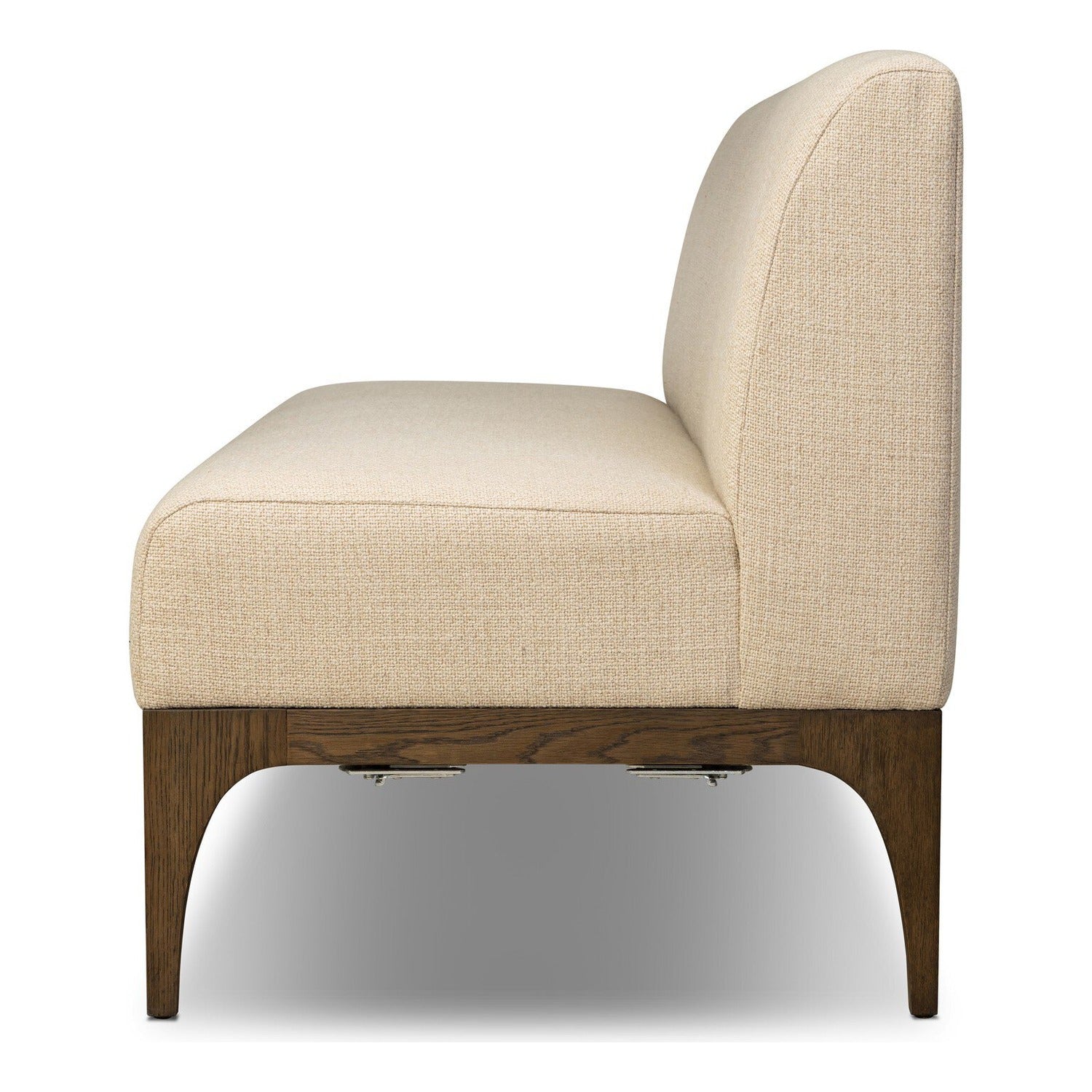 Four Hands Ellington Irving Flax 72in Banquette Dining Bench
