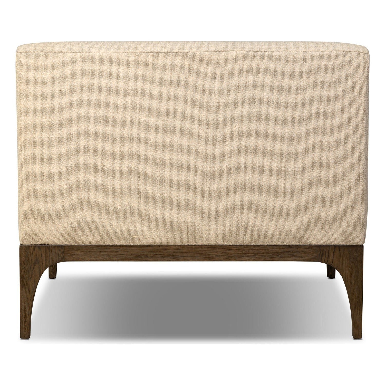 Four Hands Ellington Irving Flax Banquette Dining Chair + A Half