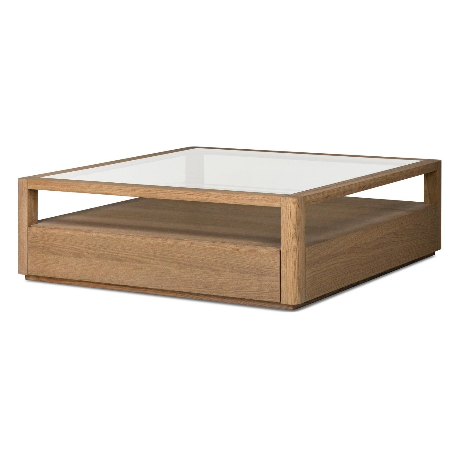 Four Hands Shiloh Tempered Glass Coffee Table