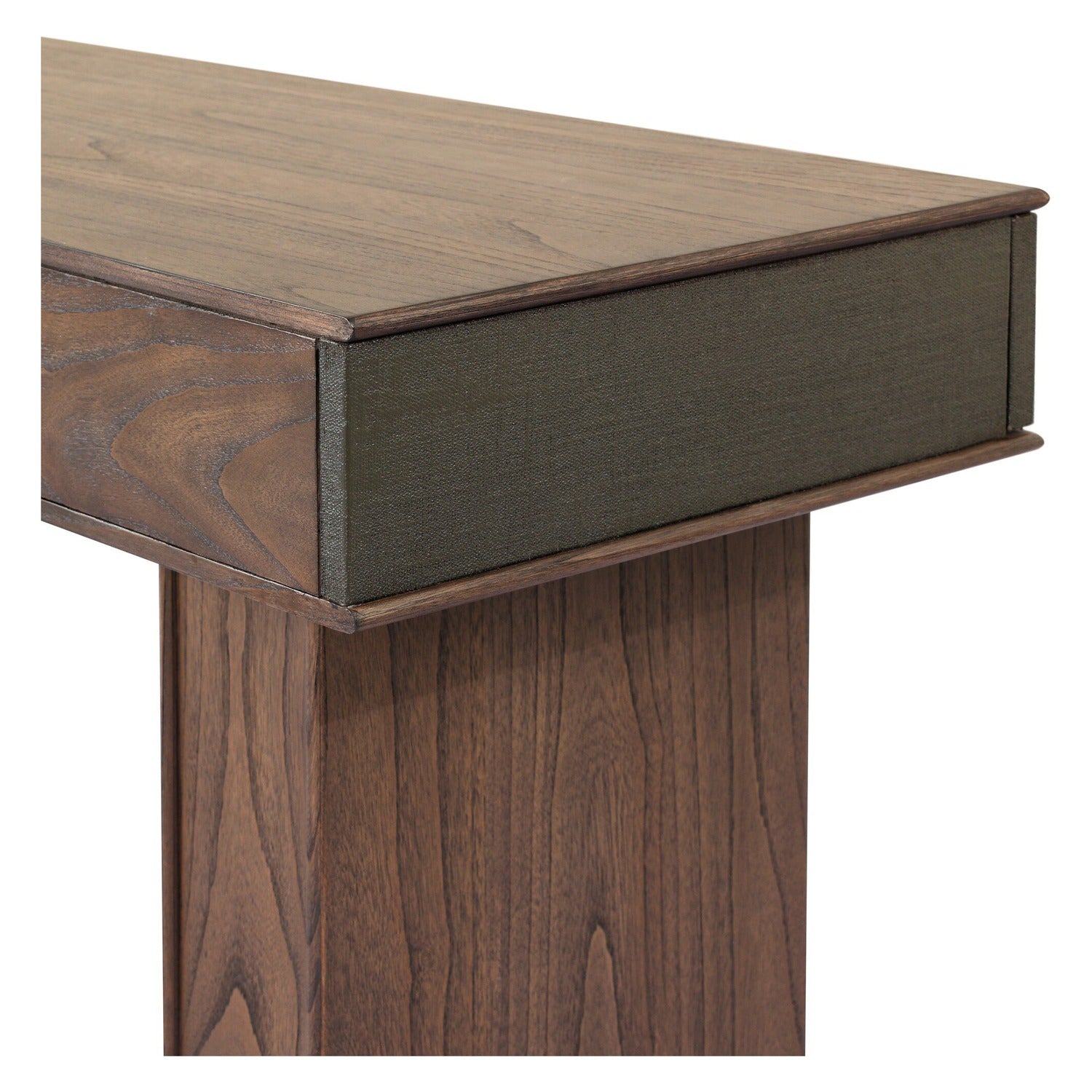 Four Hands Soloman Stained Saddle Brown Console Table