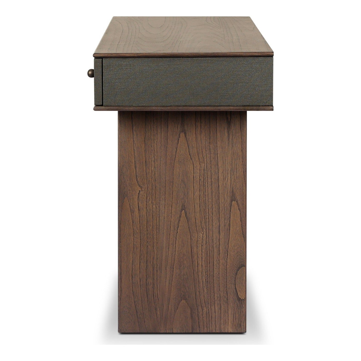 Four Hands Soloman Stained Saddle Brown Console Table