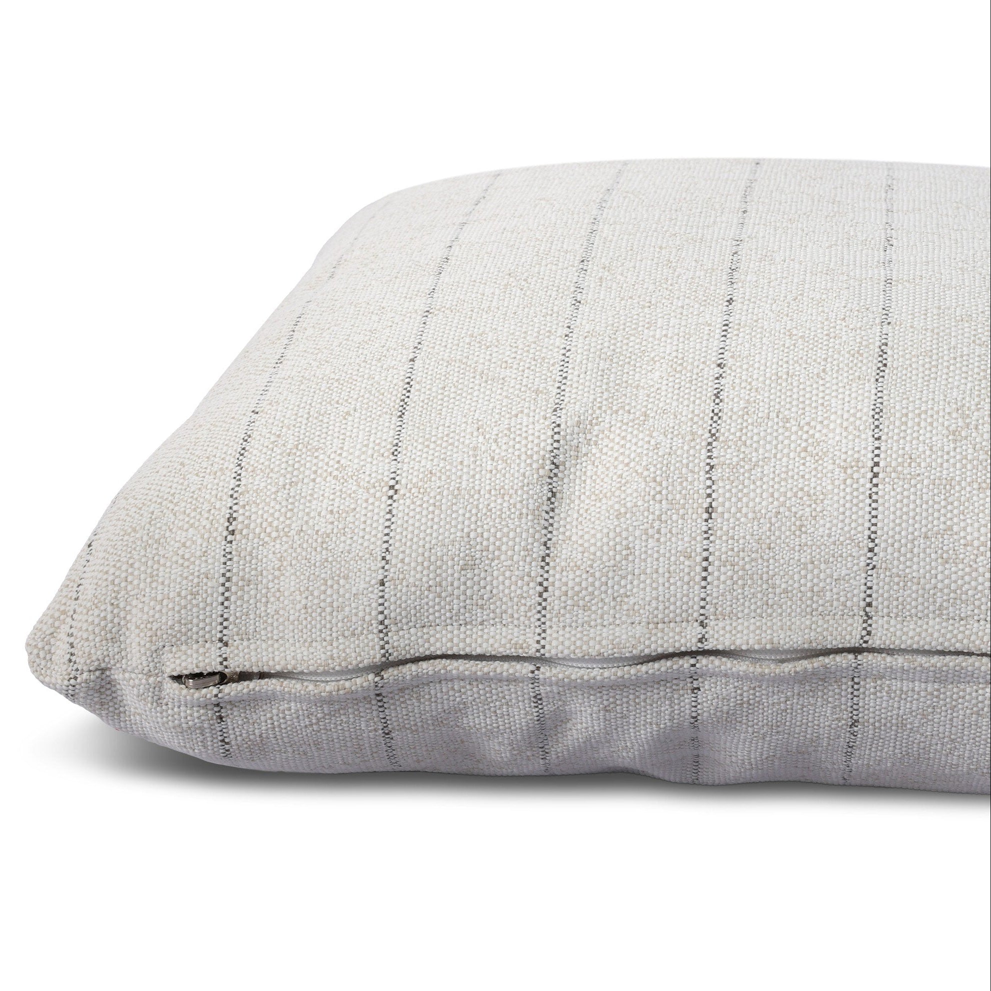 Four Hands Aldama Amalfi Natural Outdoor Throw Pillow — hardware and joinery