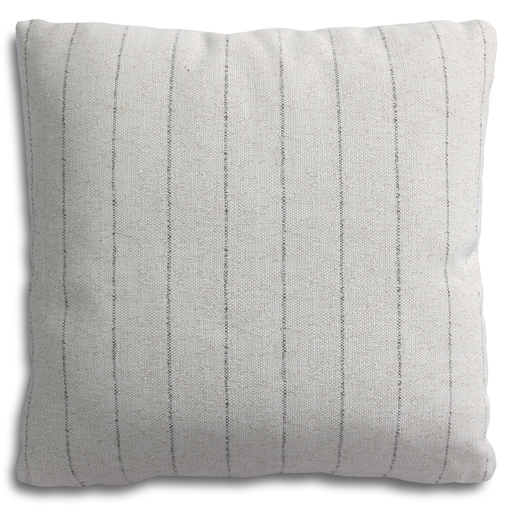 Four Hands Aldama Amalfi Natural Outdoor Throw Pillow full product view, surface texture