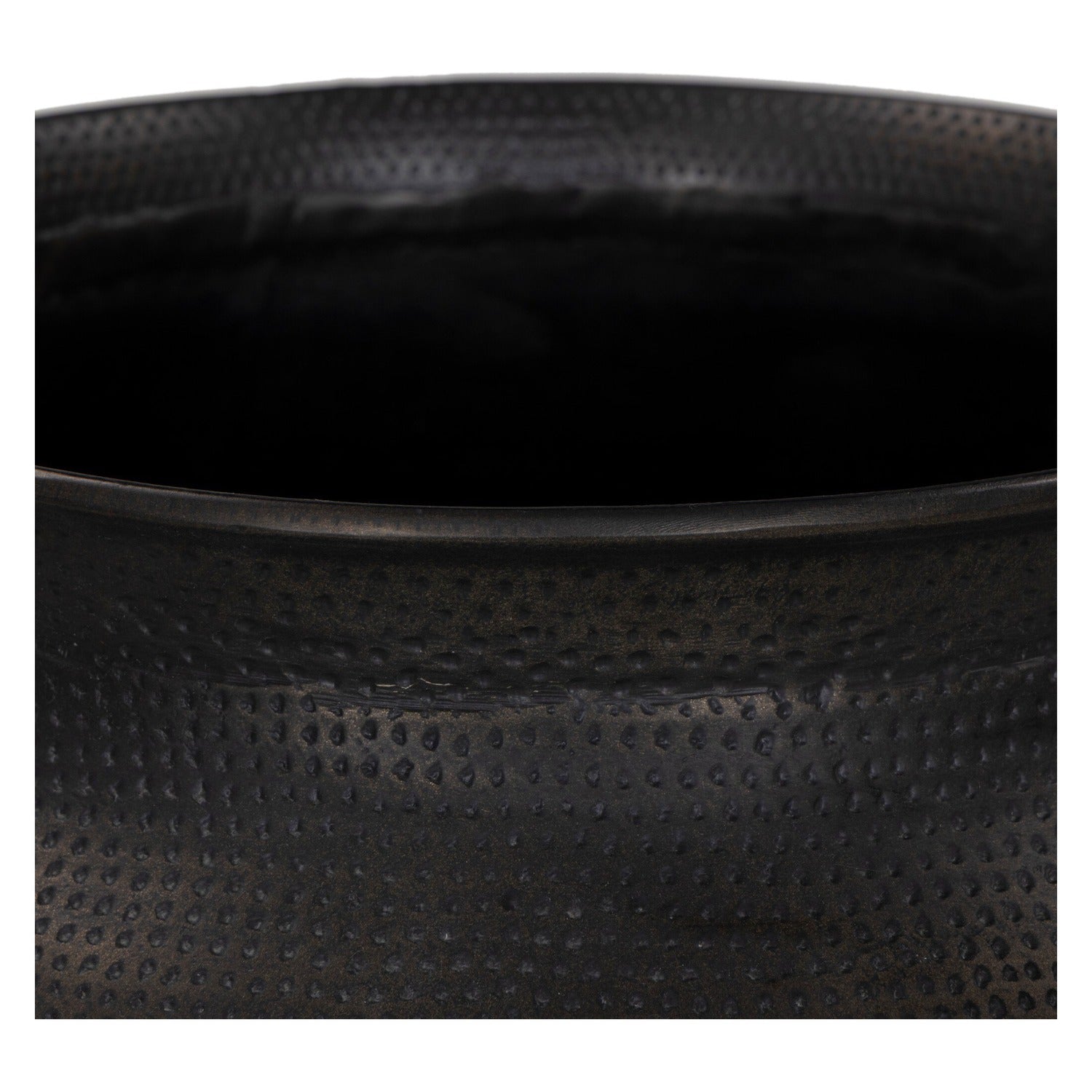 Four Hands Kavya Hammered Antique Bronze Planter