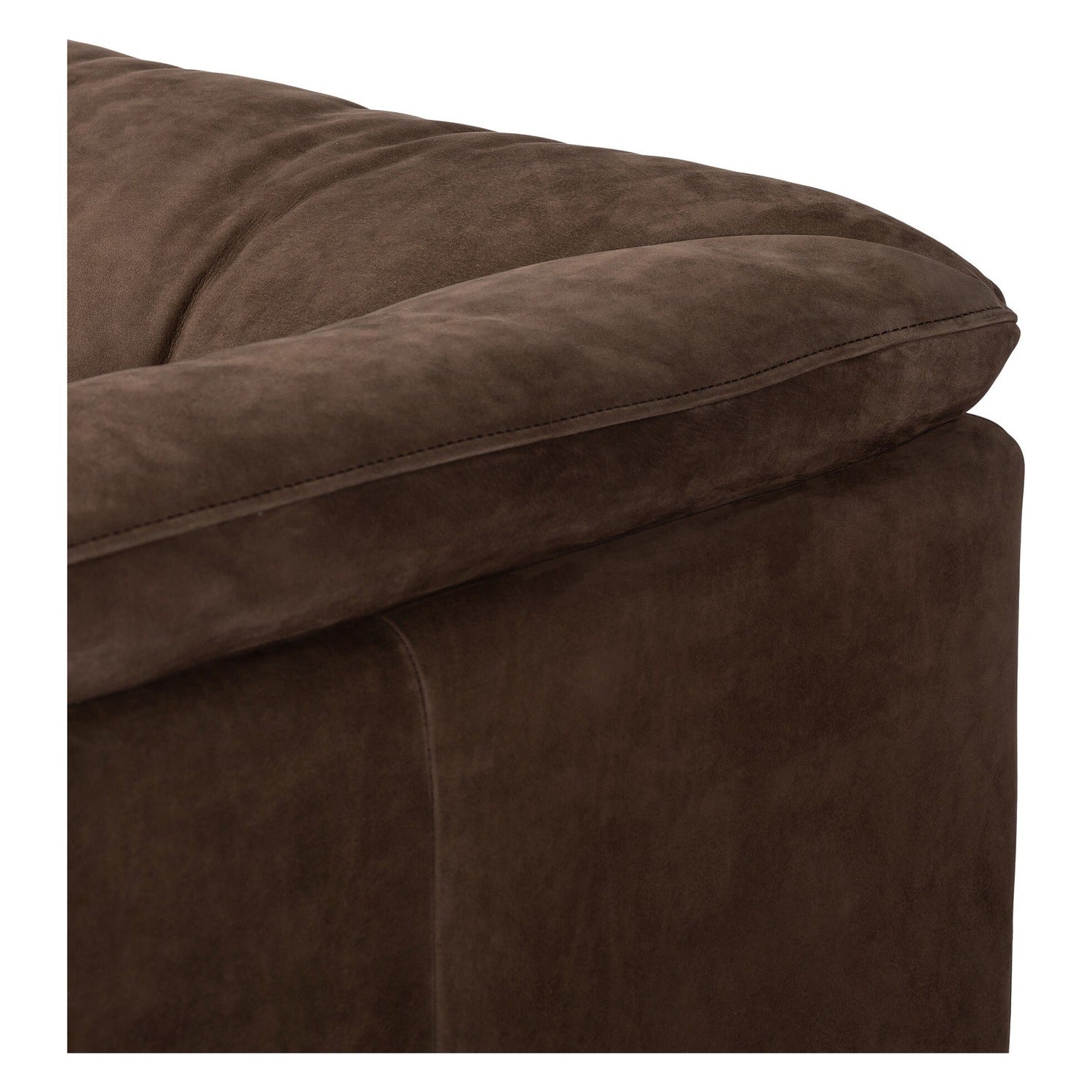 Four Hands Santino Nubuck Cigar Swivel Chair