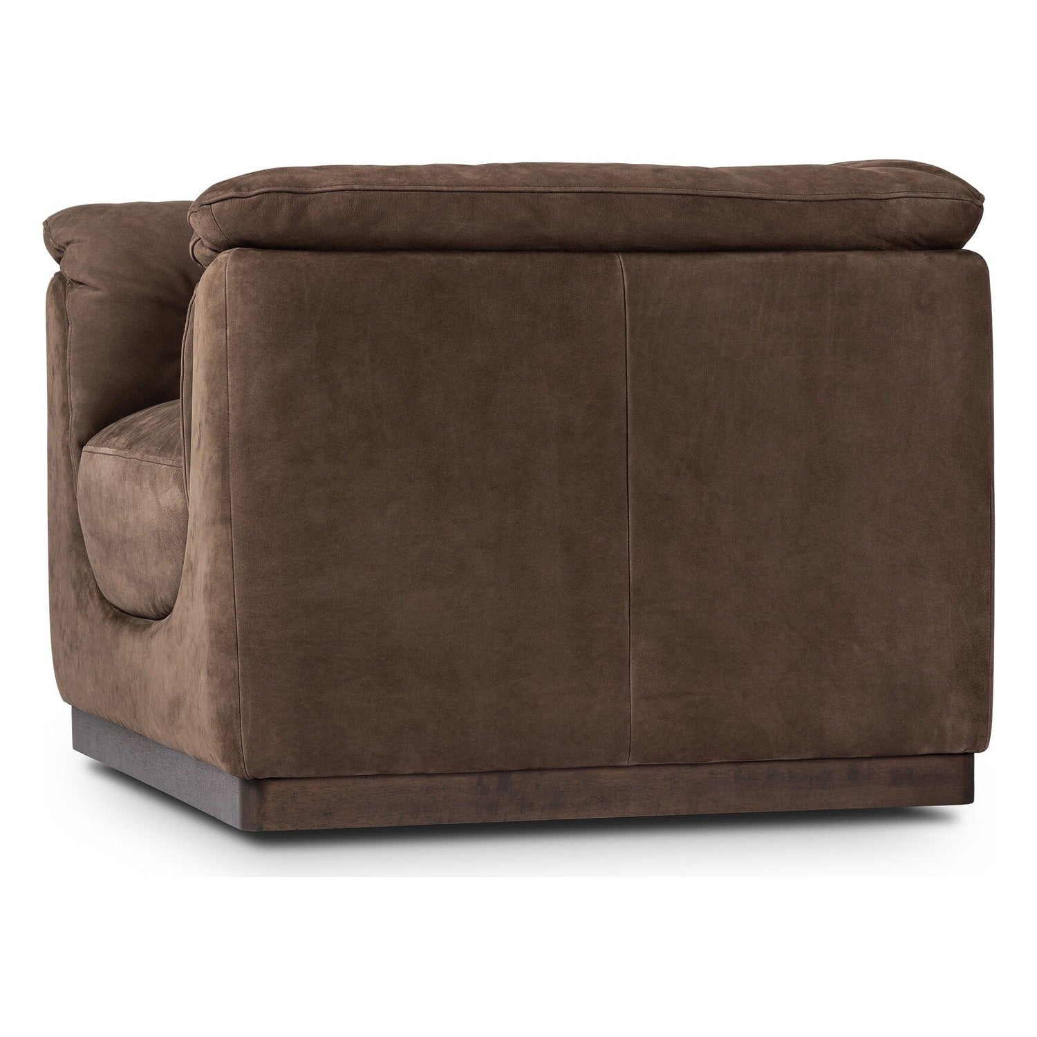Four Hands Santino Nubuck Cigar Swivel Chair