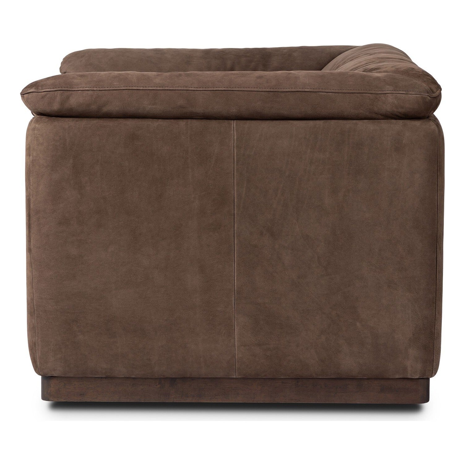 Four Hands Santino Nubuck Cigar Swivel Chair