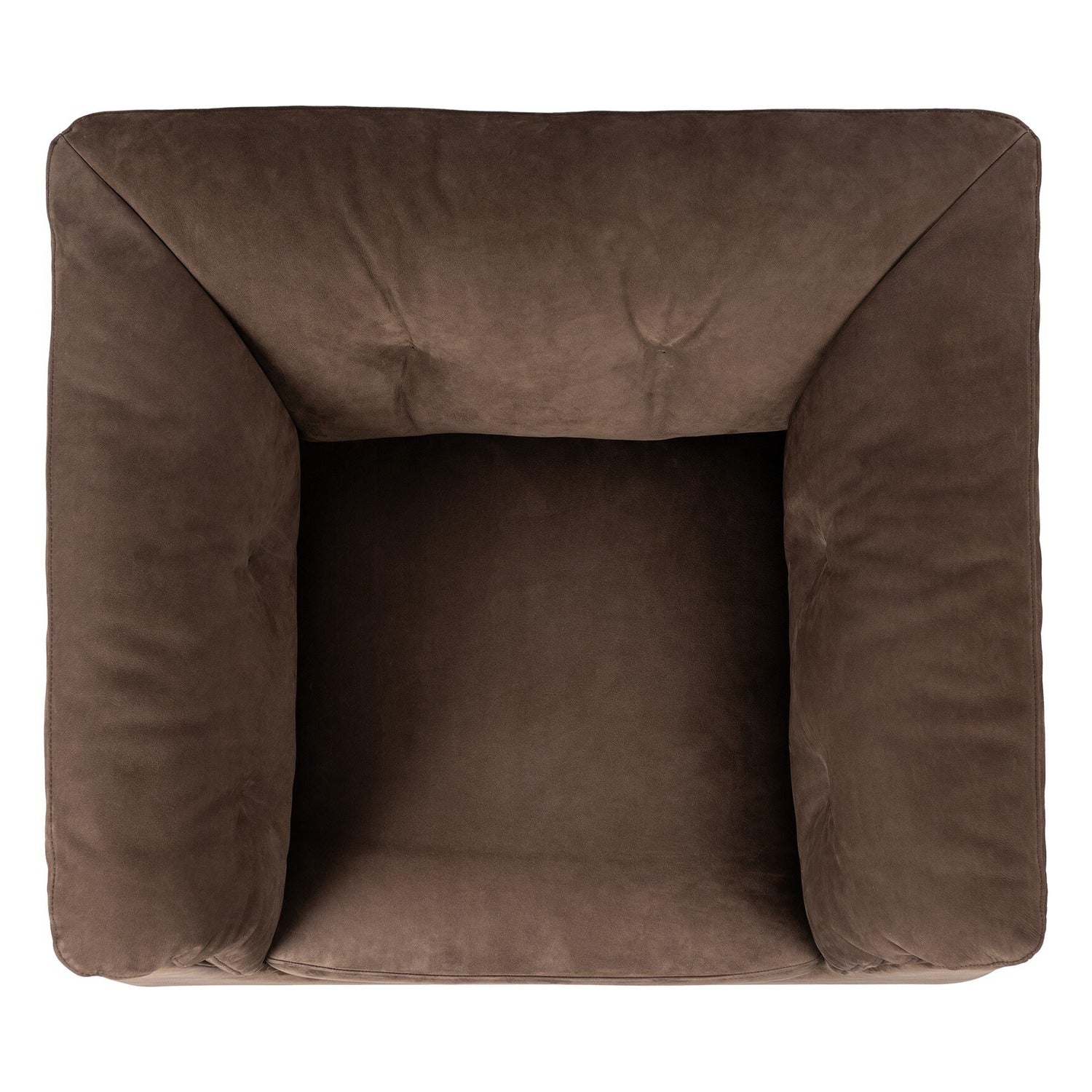 Four Hands Santino Nubuck Cigar Swivel Chair