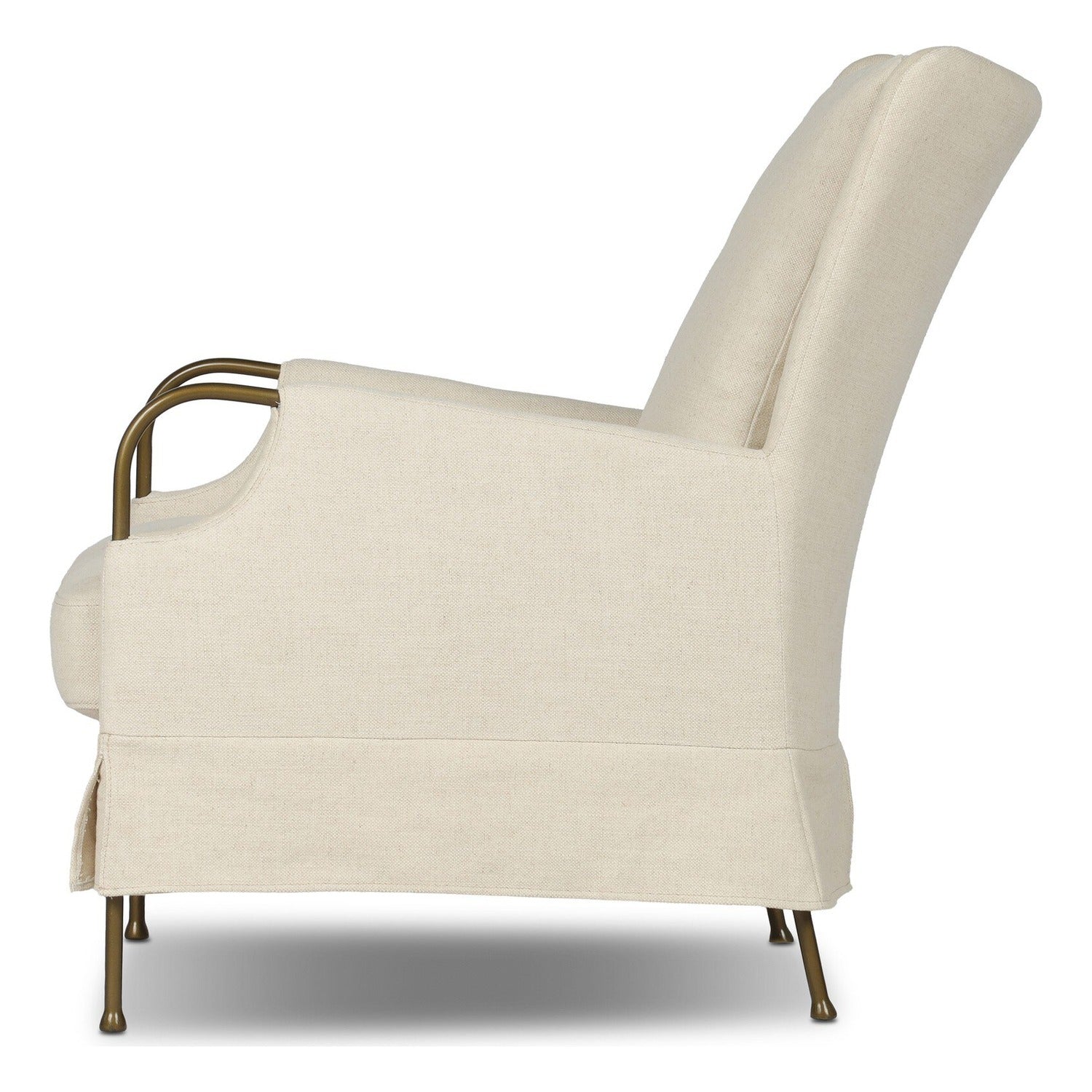 Four Hands Jenaya Bergamo Parchment Chair