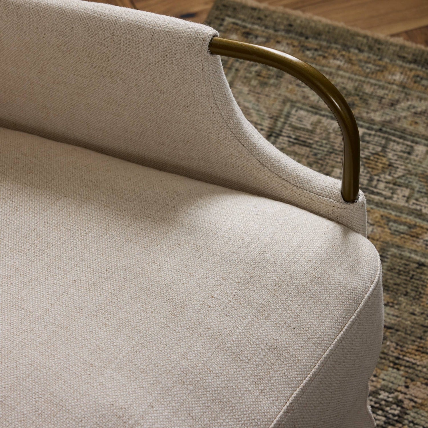Four Hands Jenaya Bergamo Parchment Chair