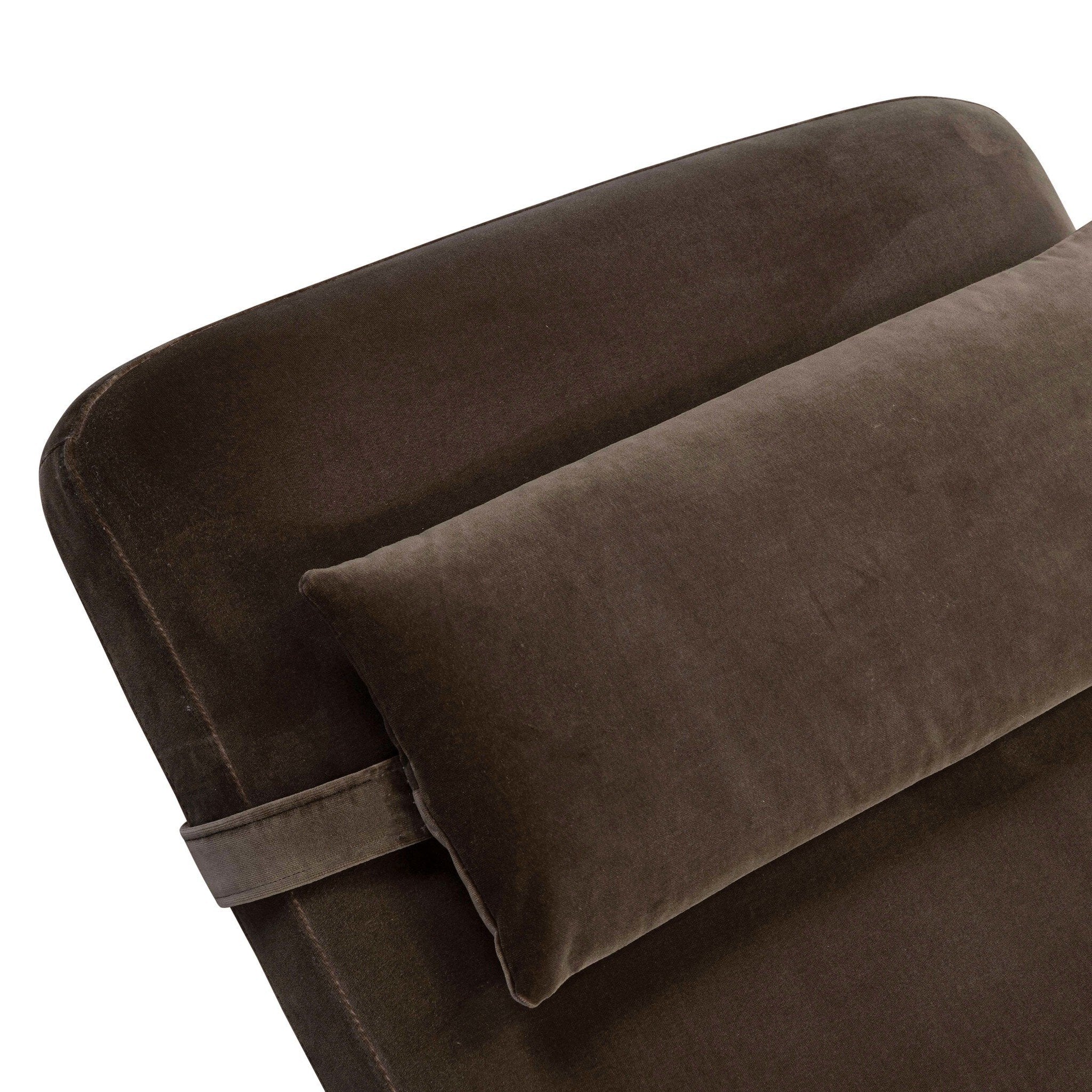 Four Hands Michi Surrey Mink Chaise — Brushed Slate