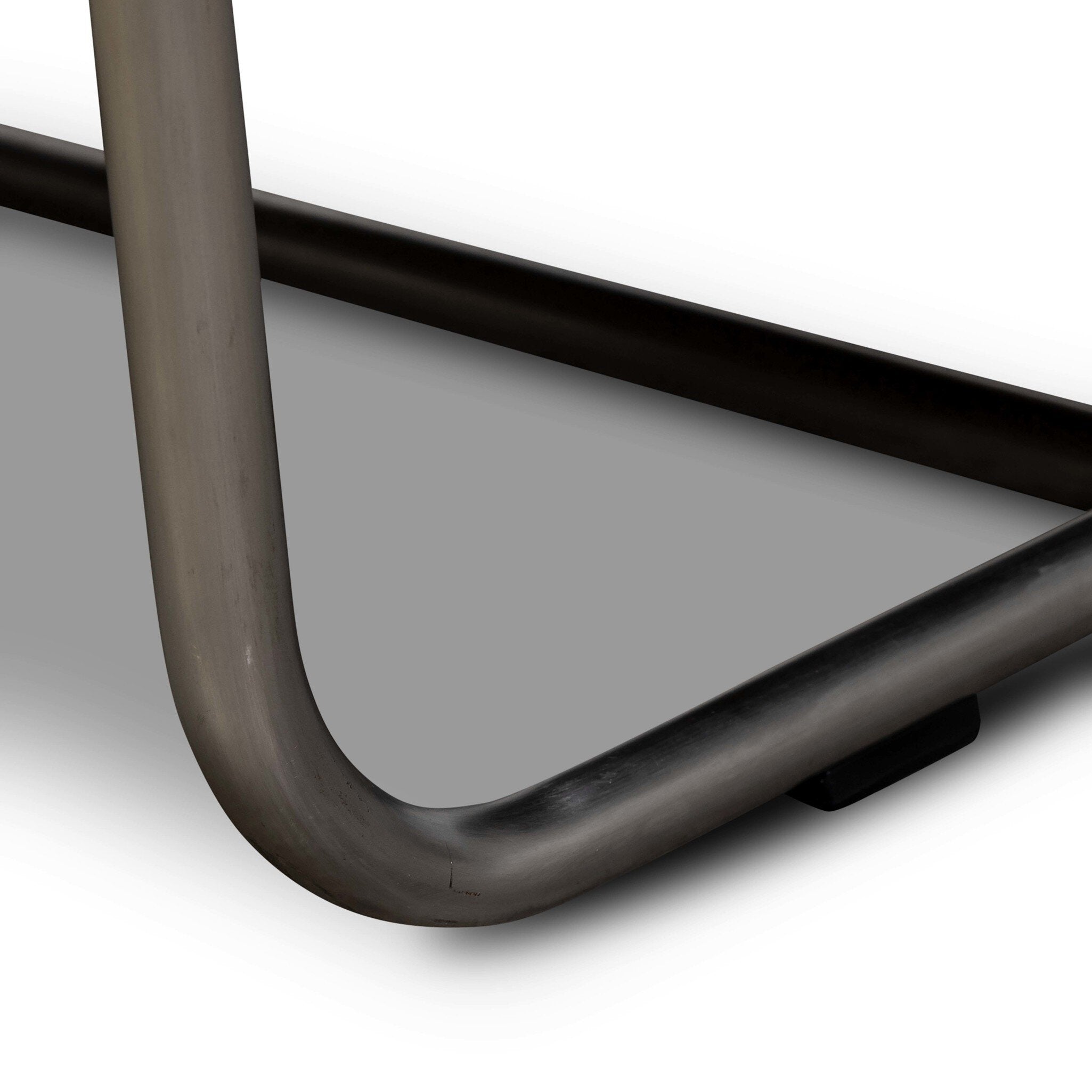 Four Hands Michi Surrey Mink Chaise — Stainless Steel