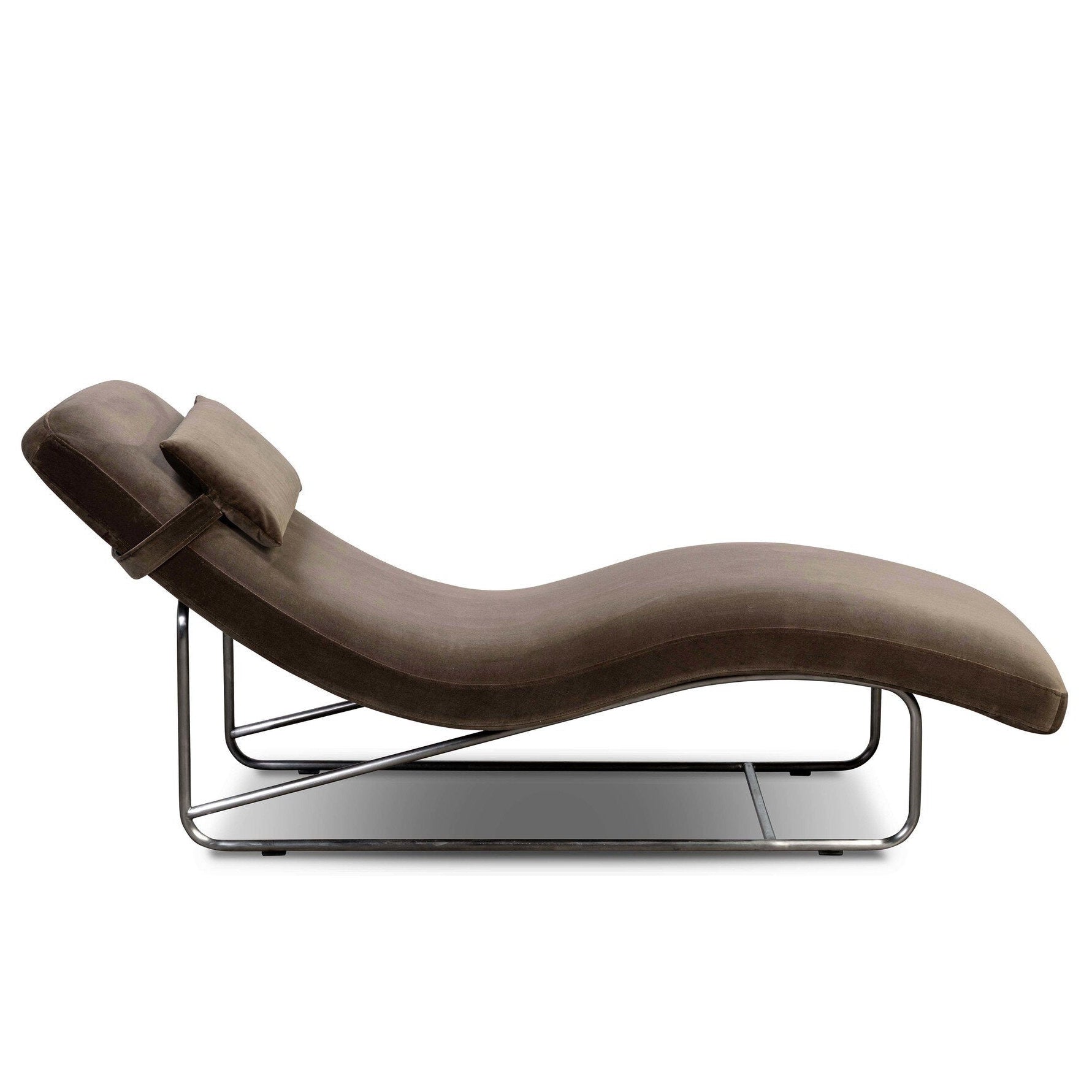 Four Hands Michi Surrey Mink Chaise side profile