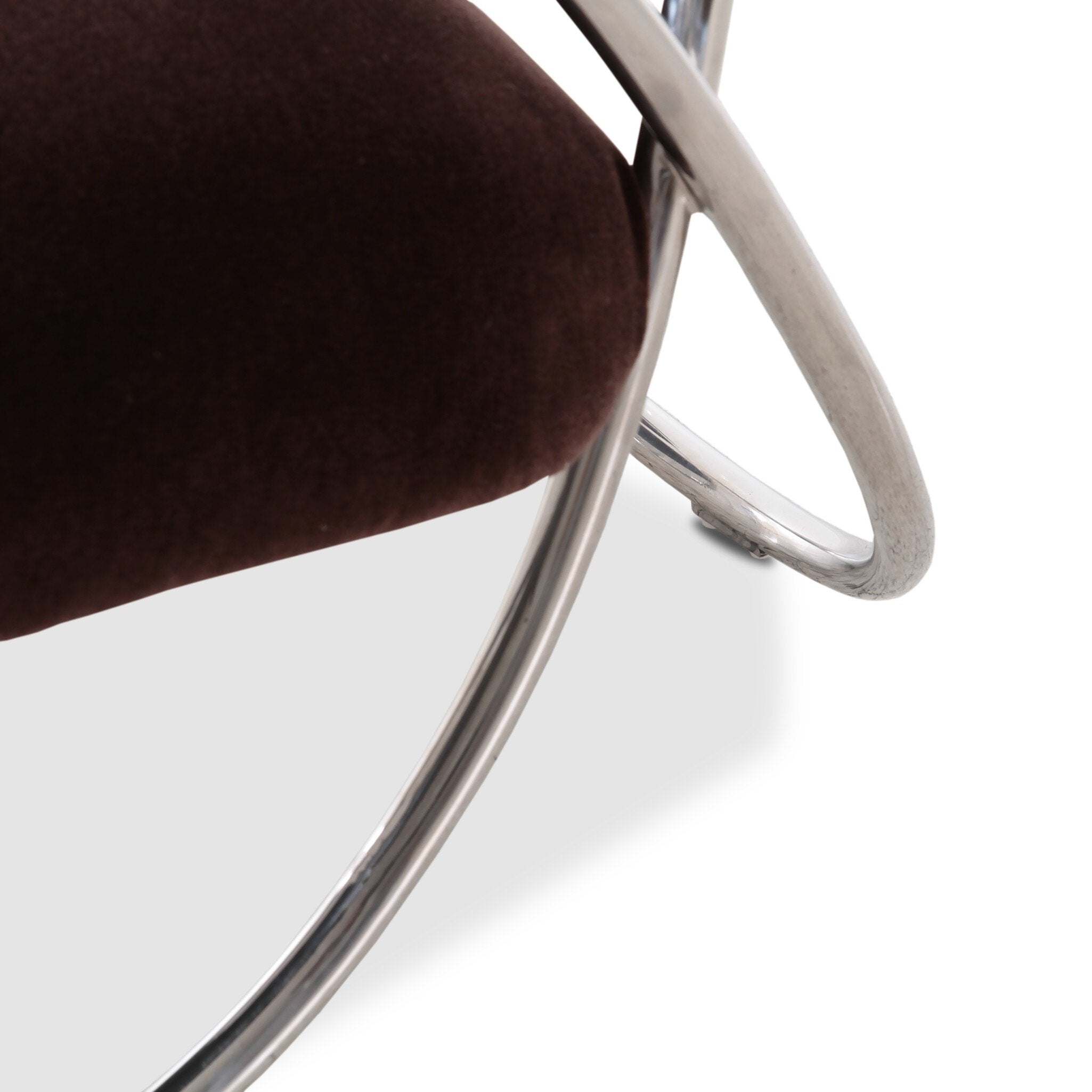 Four Hands Borro Monte Chocolate Chair — Wool