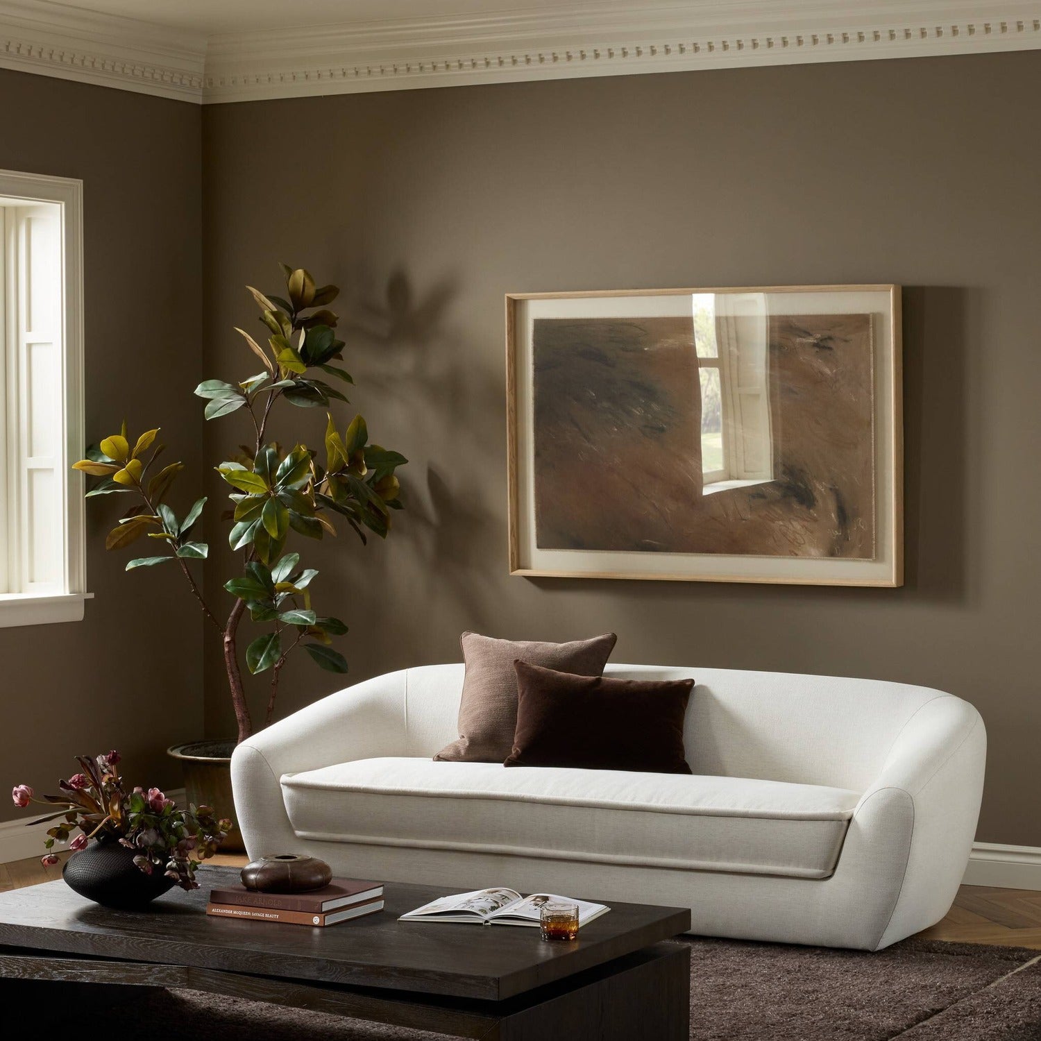 Four Hands Chantal Crypton Nomad Snow Sofa
