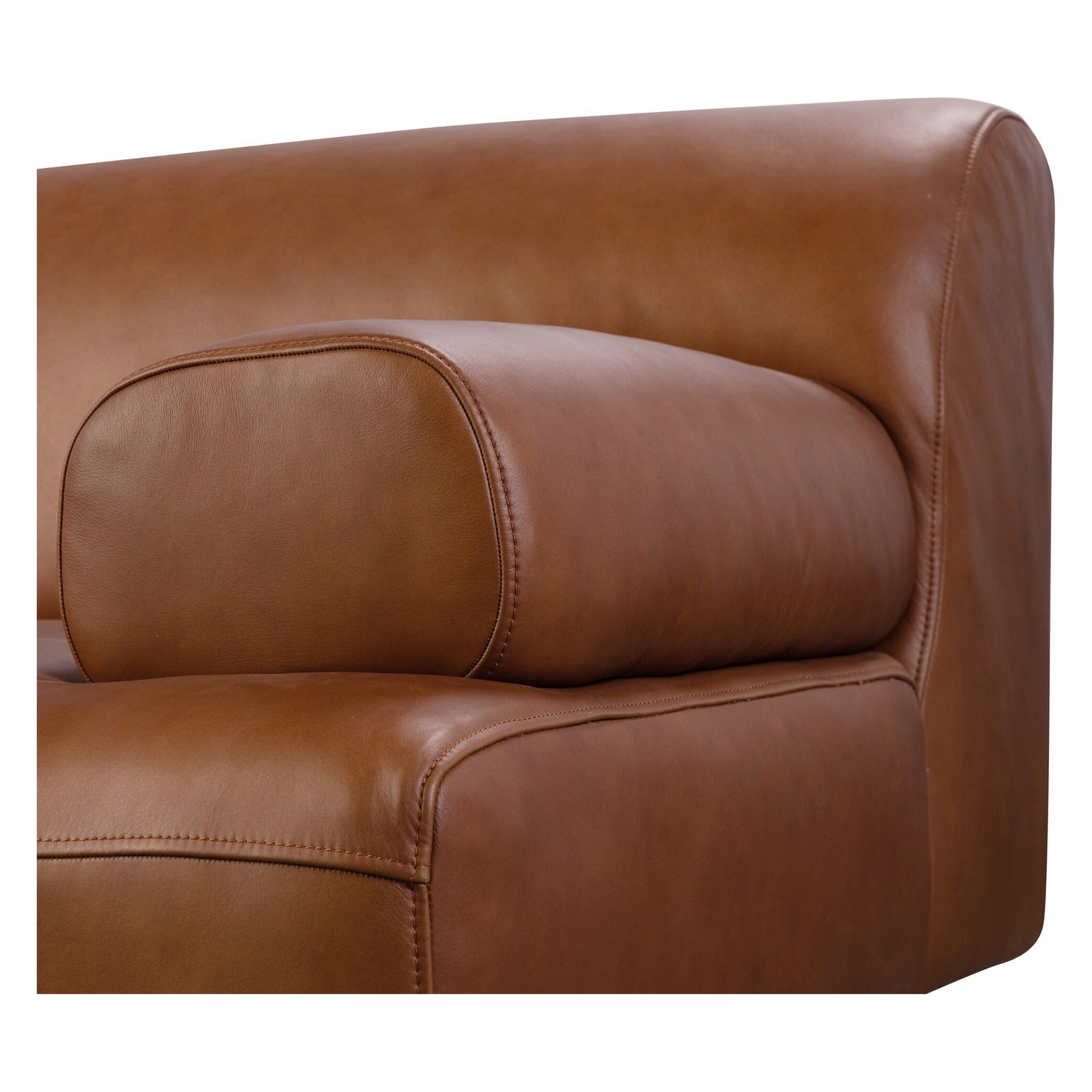 Four Hands Blaine Lorento Cognac 96in Sofa