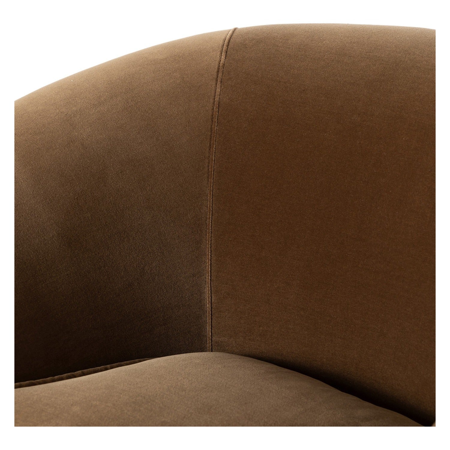 Four Hands Chantal Surrey Ochre Swivel Club Chair