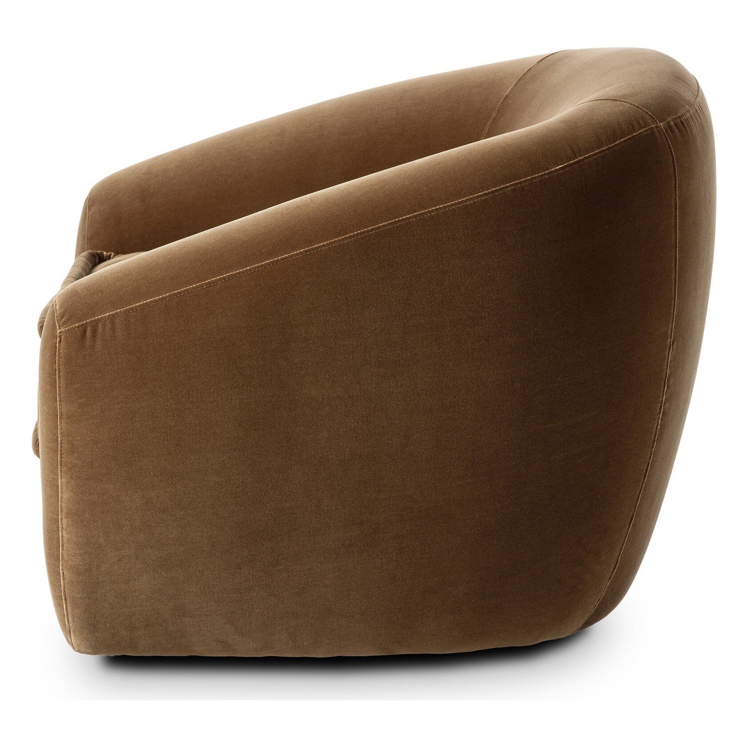 Four Hands Chantal Surrey Ochre Swivel Club Chair