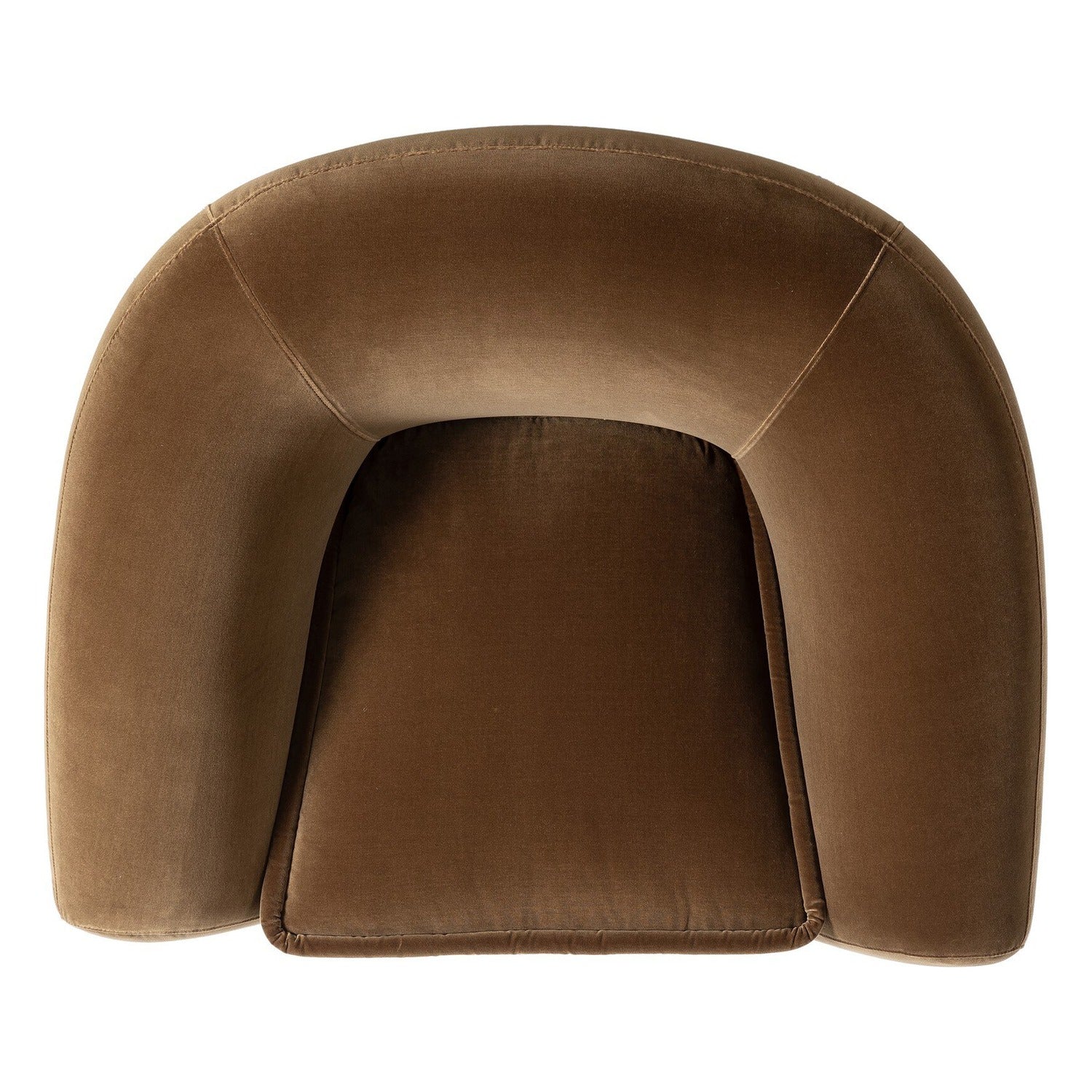 Four Hands Chantal Surrey Ochre Swivel Club Chair