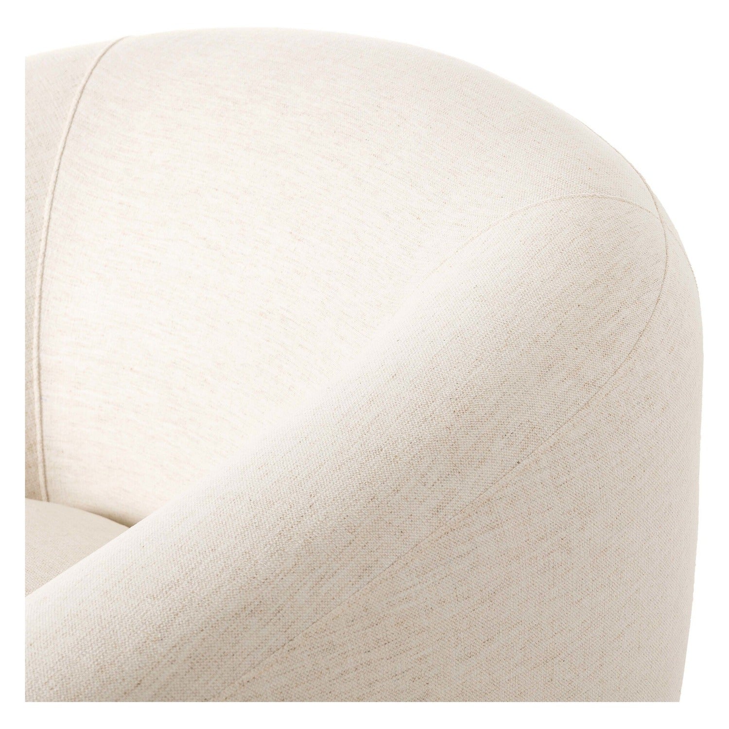 Four Hands Chantal Crypton Nomad Snow Swivel Club Chair