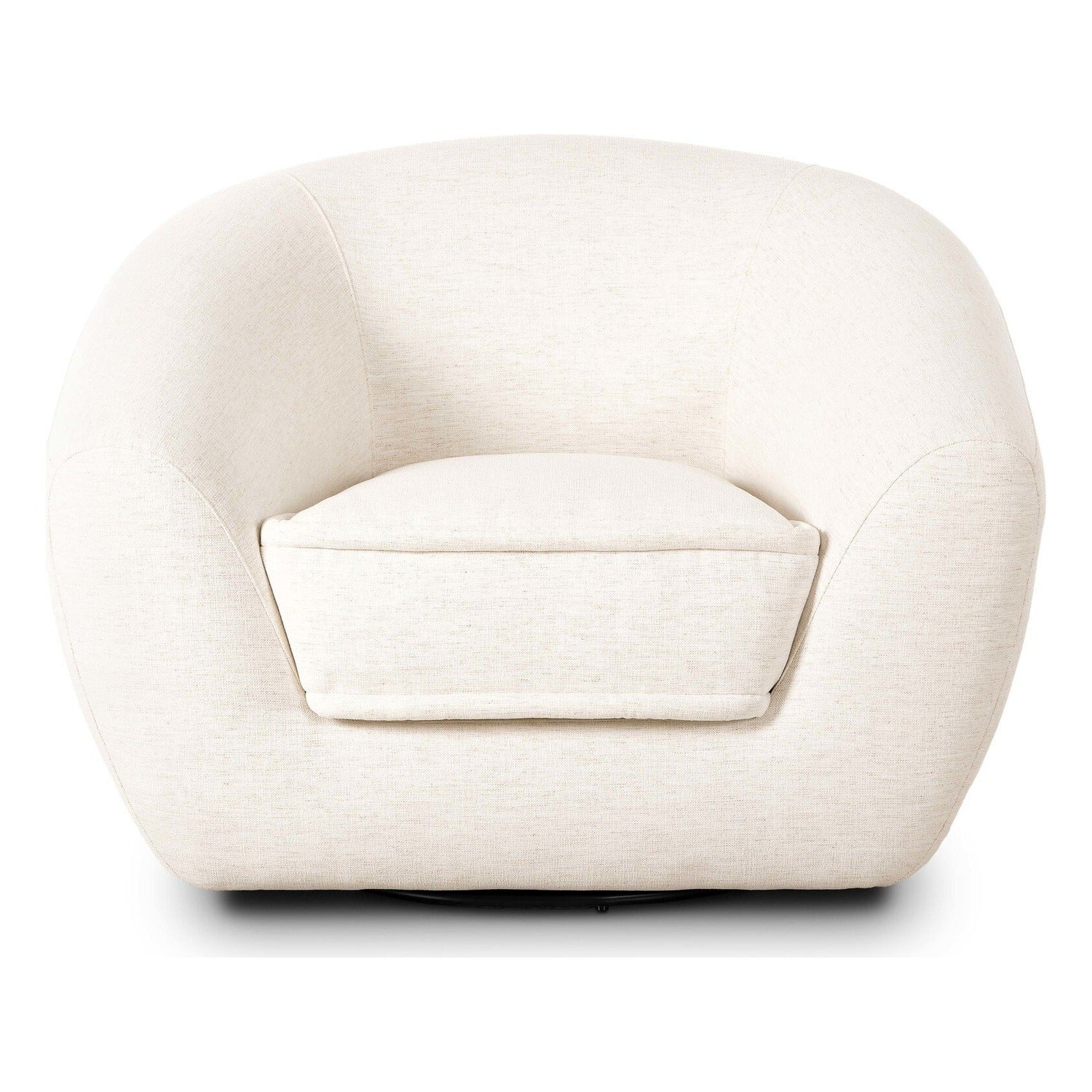 Four Hands Chantal Crypton Nomad Snow Swivel Club Chair