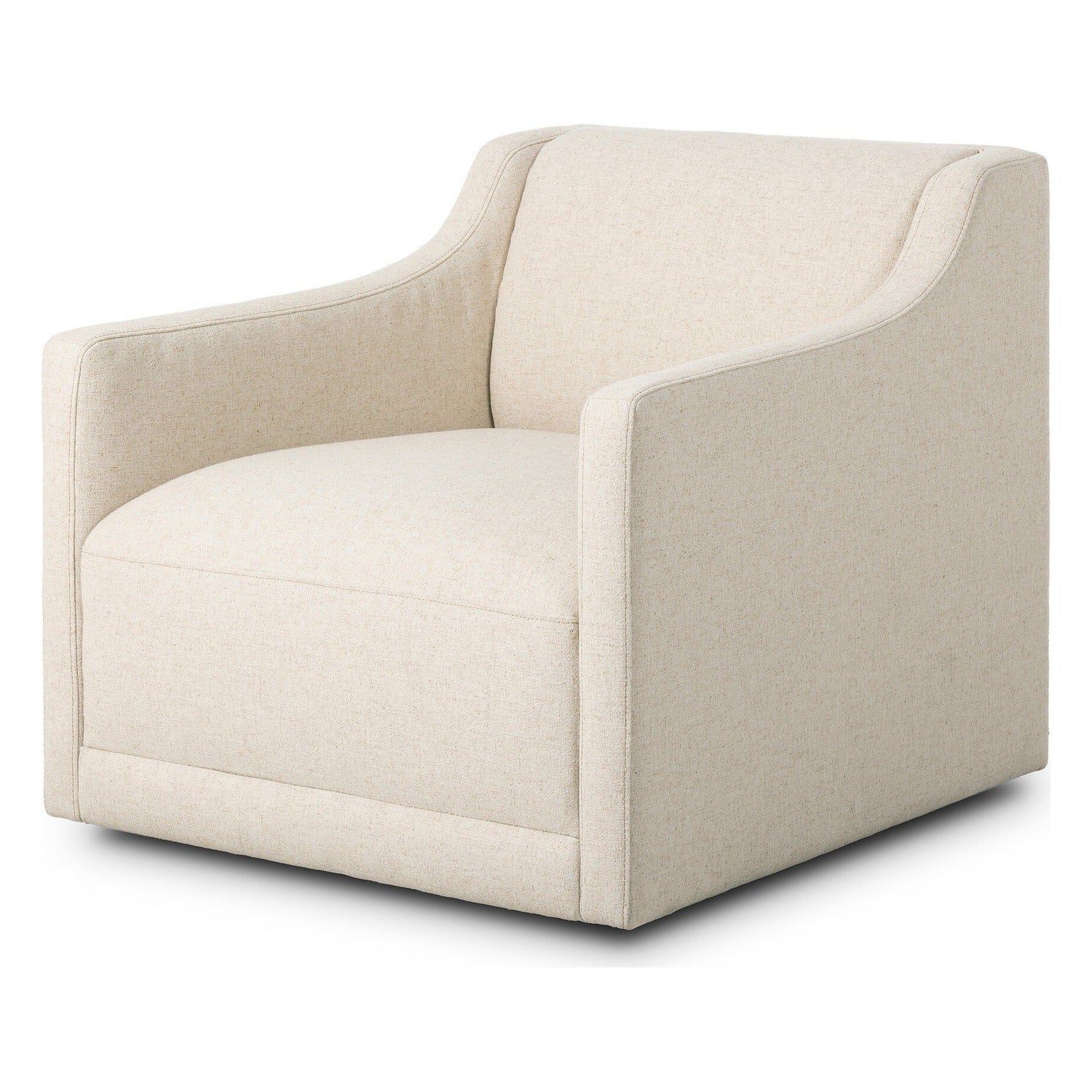 Four Hands Gianna Antwerp Natural Swivel Chair
