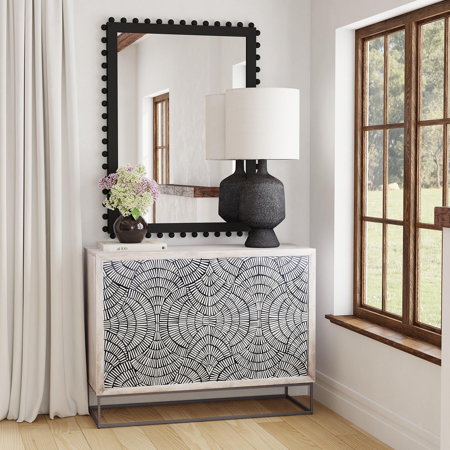 Bassett Mirror Magnolia Bar Cabinet