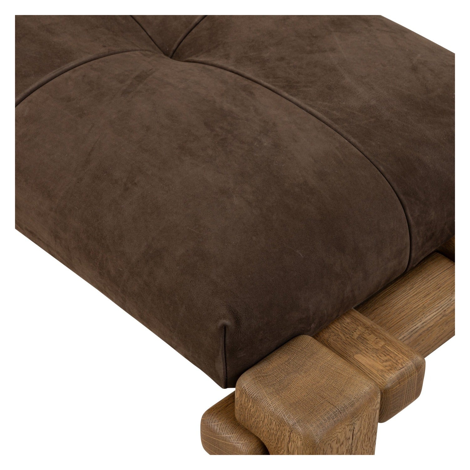 Four Hands Marcia Nubuck Cigar Accent Bench