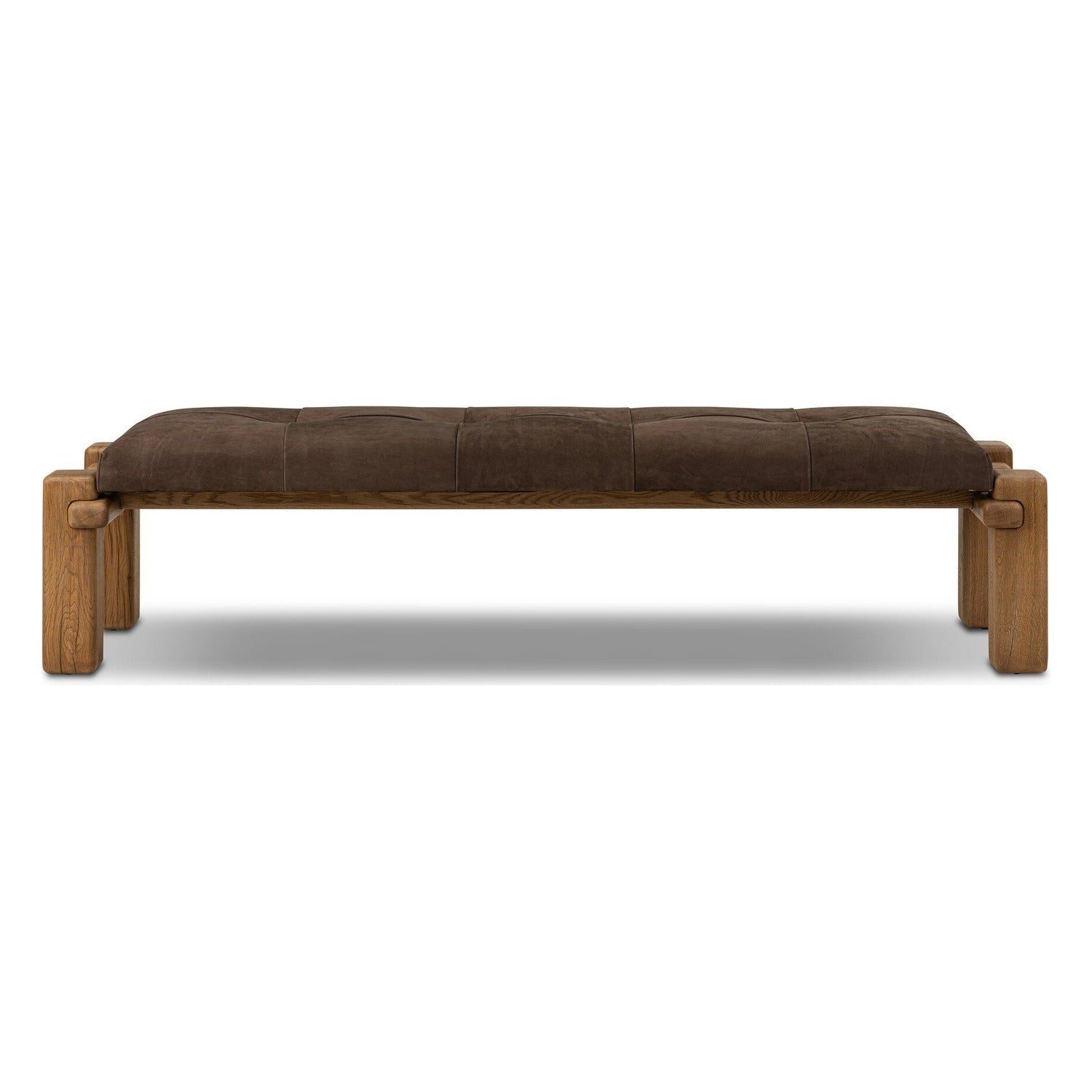 Four Hands Marcia Nubuck Cigar Accent Bench