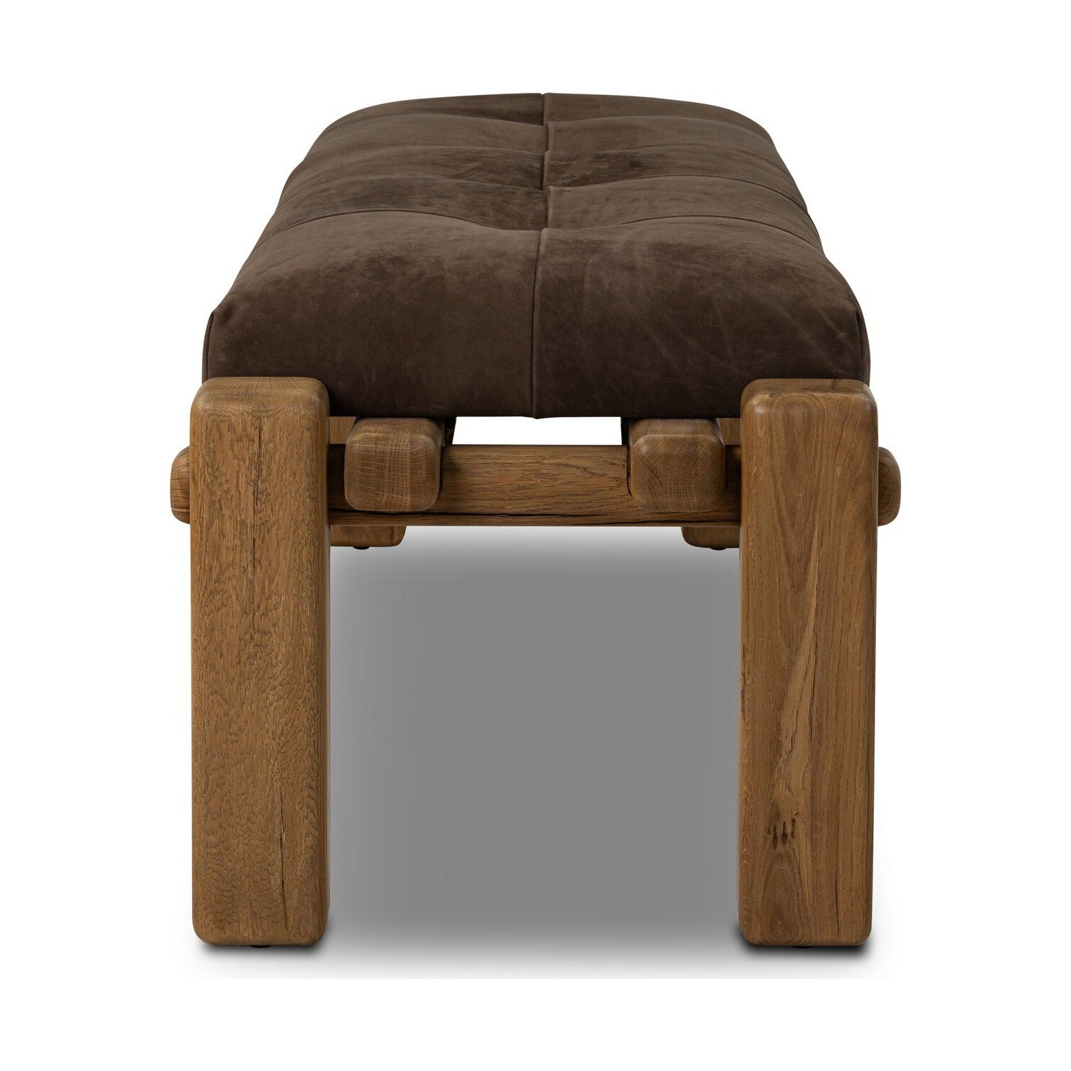 Four Hands Marcia Nubuck Cigar Accent Bench